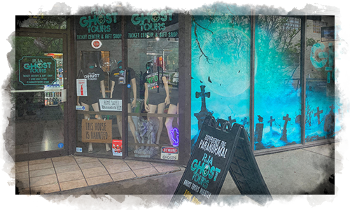 RJA GHOST TOURS GIFT SHOP