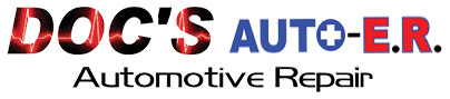 A logo for doc 's auto-er automotive repair