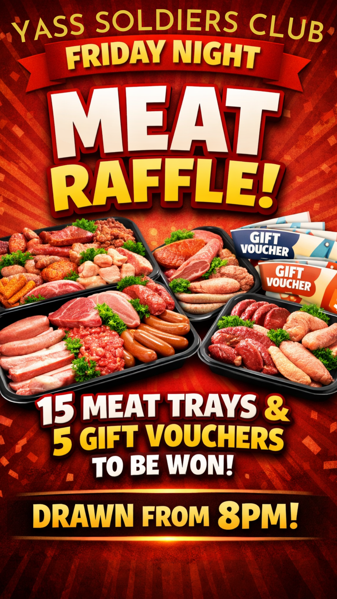 Friday Night Meat Raffle