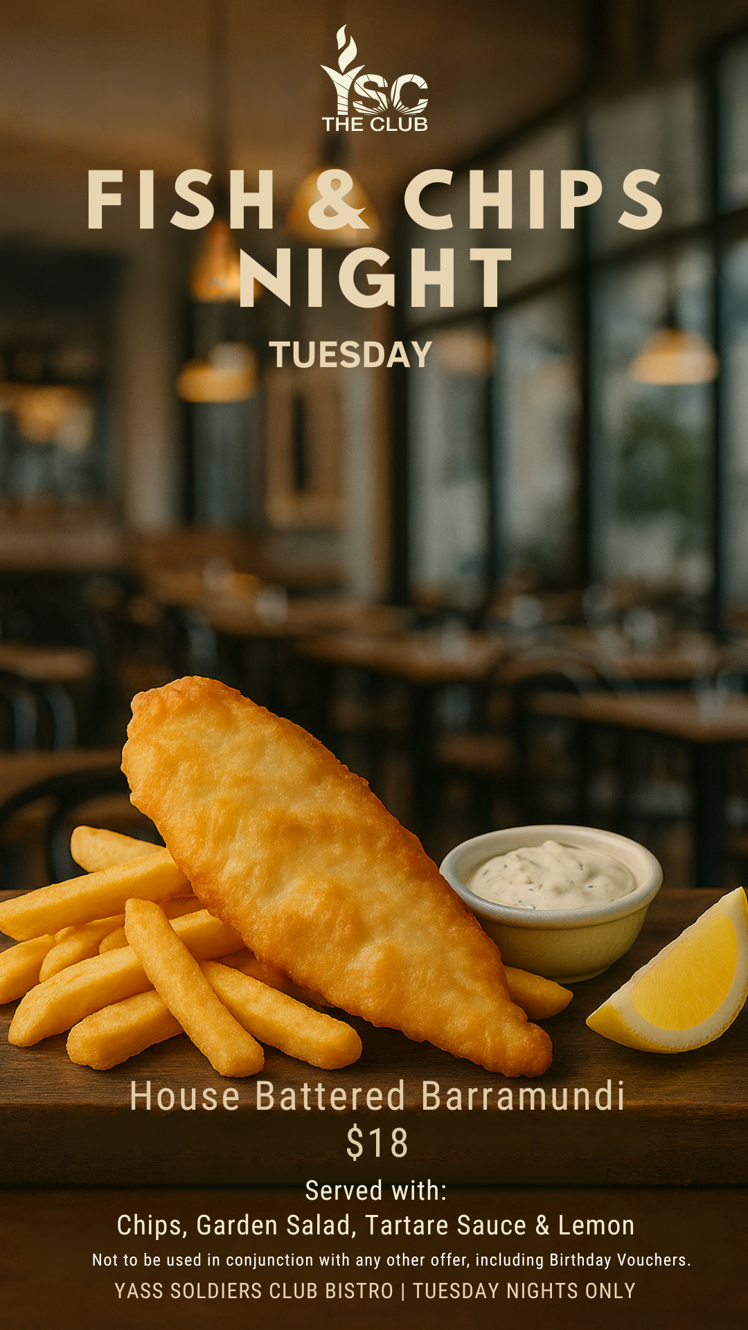 Tuesday Fish Night