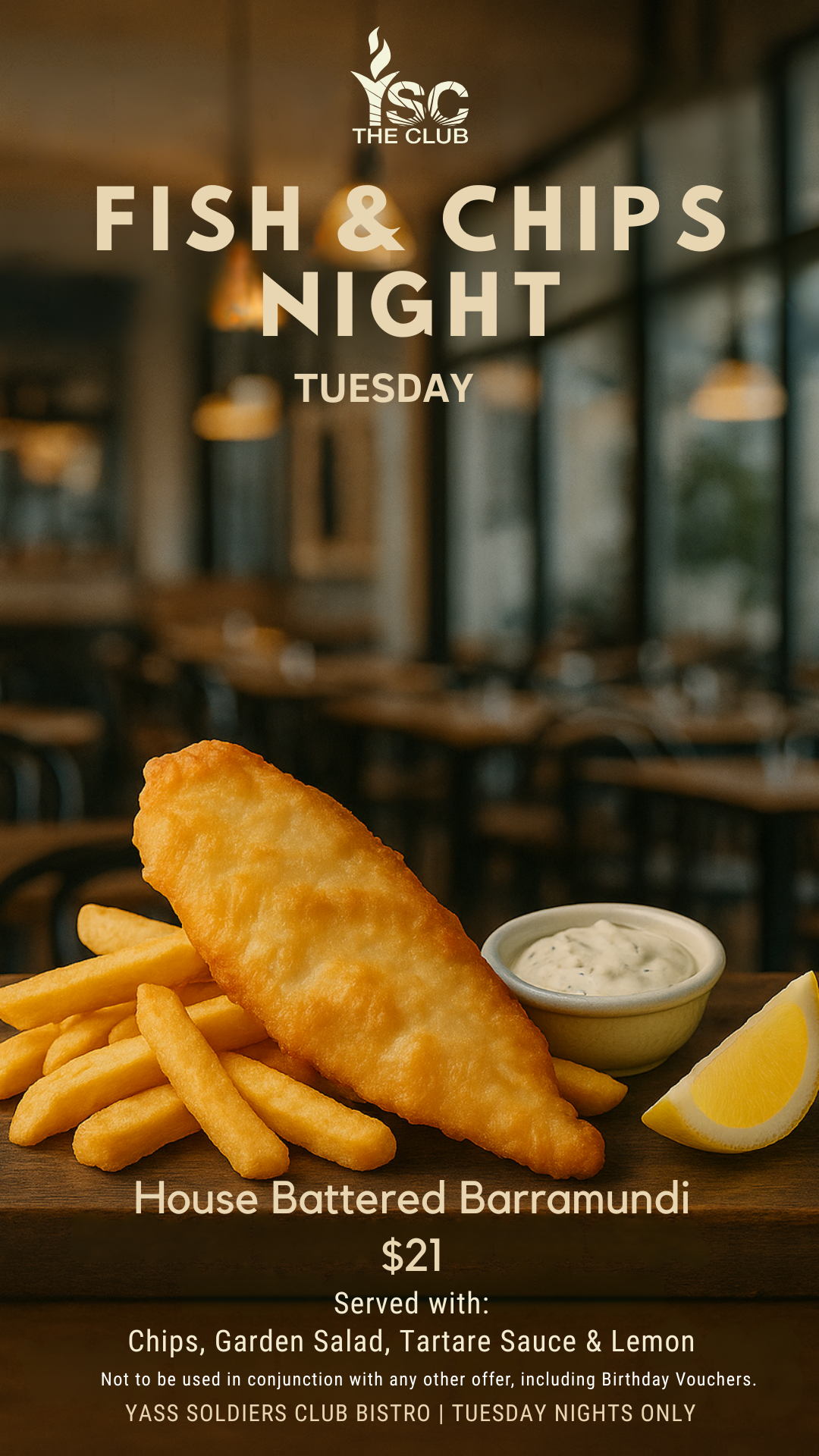 Tuesday Fish Night