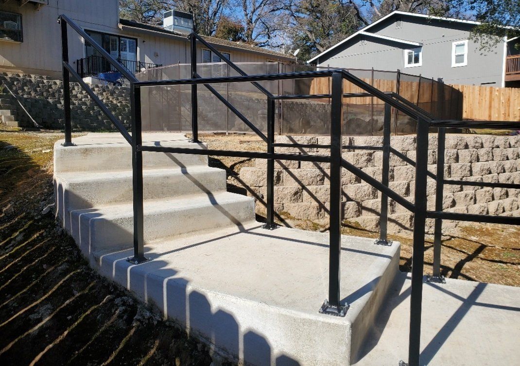 Stair Handrail — Sacramento, CA — Benson Fence Co., Corp