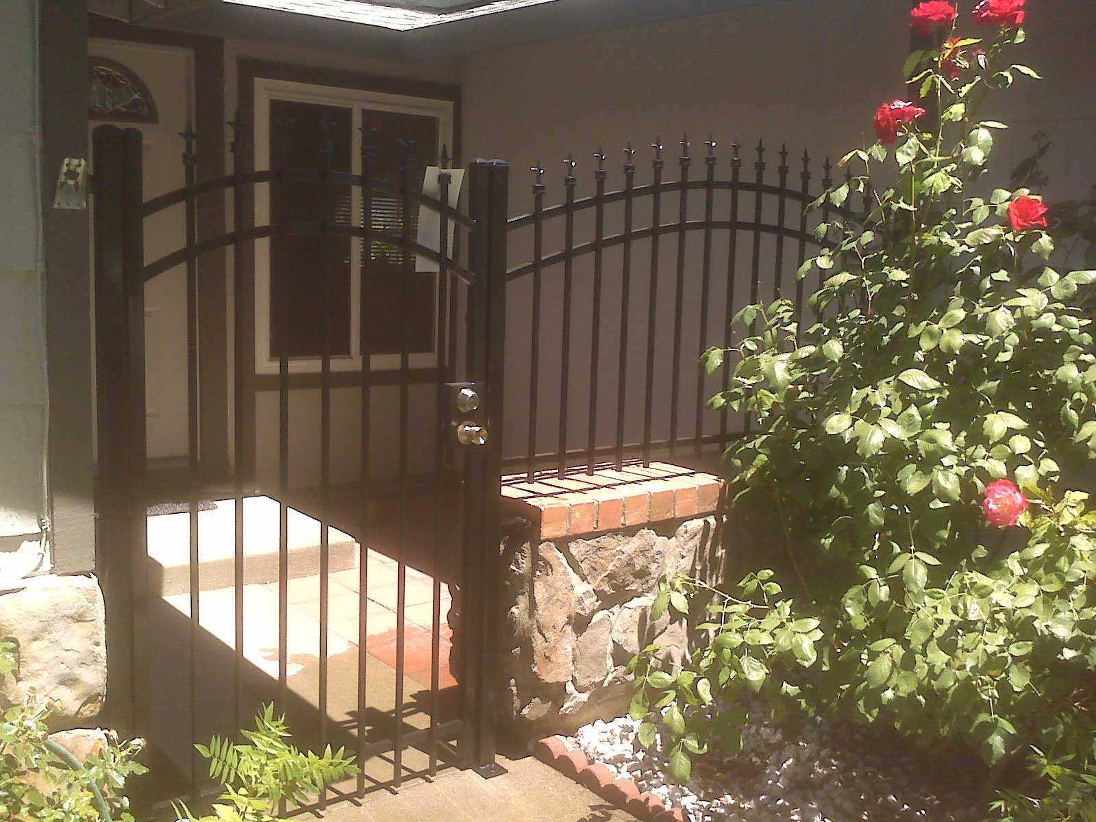 Iron Fence — Sacramento, CA — Benson Fence Co., Corp