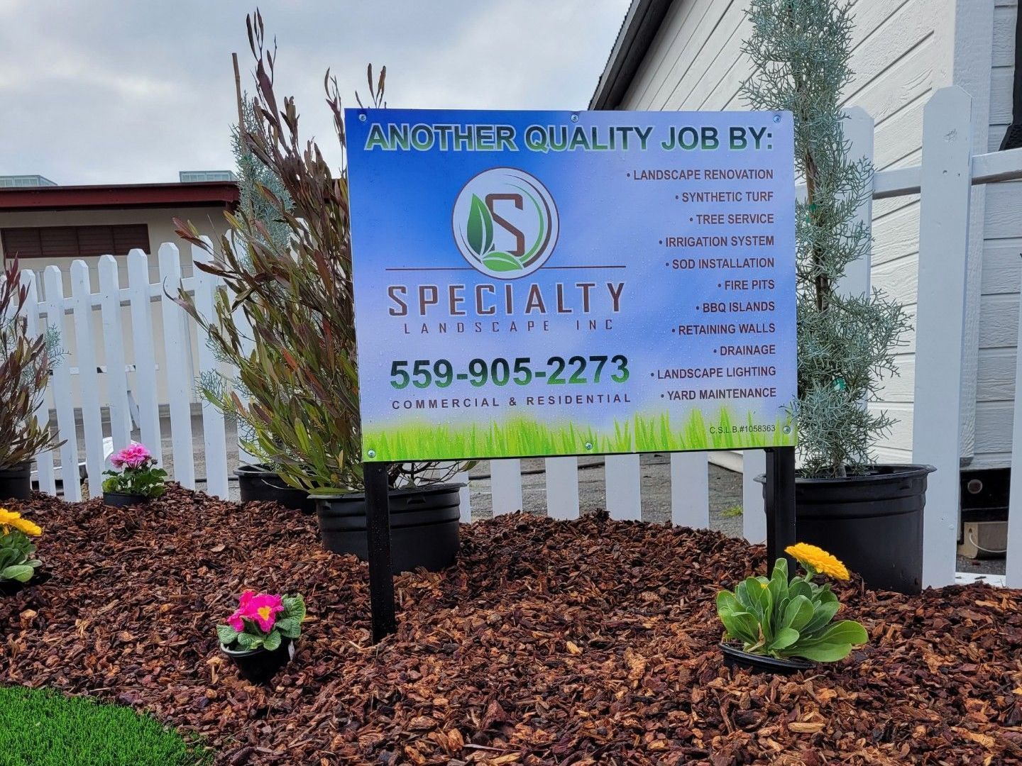Specialty Landscape Inc.: Enhancing outdoor beauty with expert landscaping services, in Fresno, CA. 