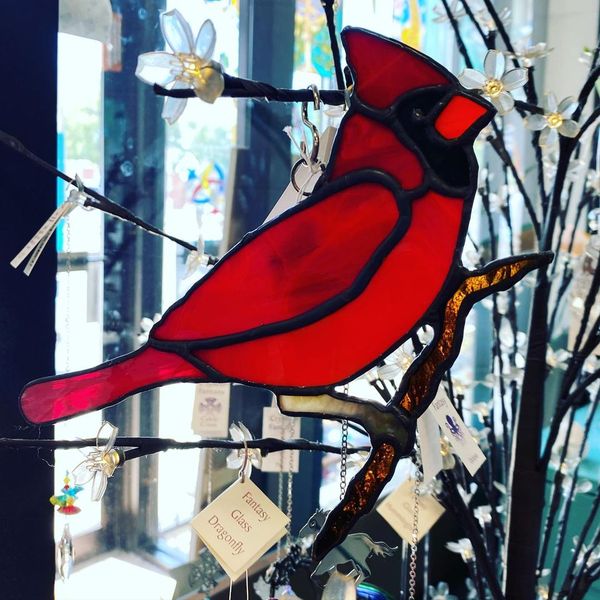 Bird Glass Art — Dyer, IN — The Cracked Glass