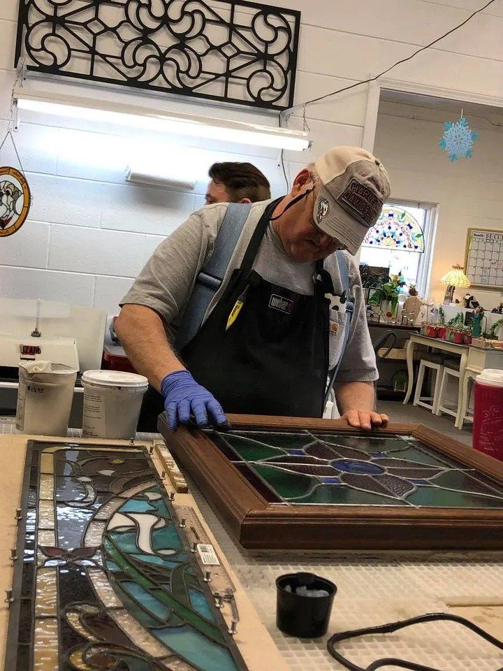 Repairing Damaged Stained Glass — Dyer, IN — The Cracked Glass