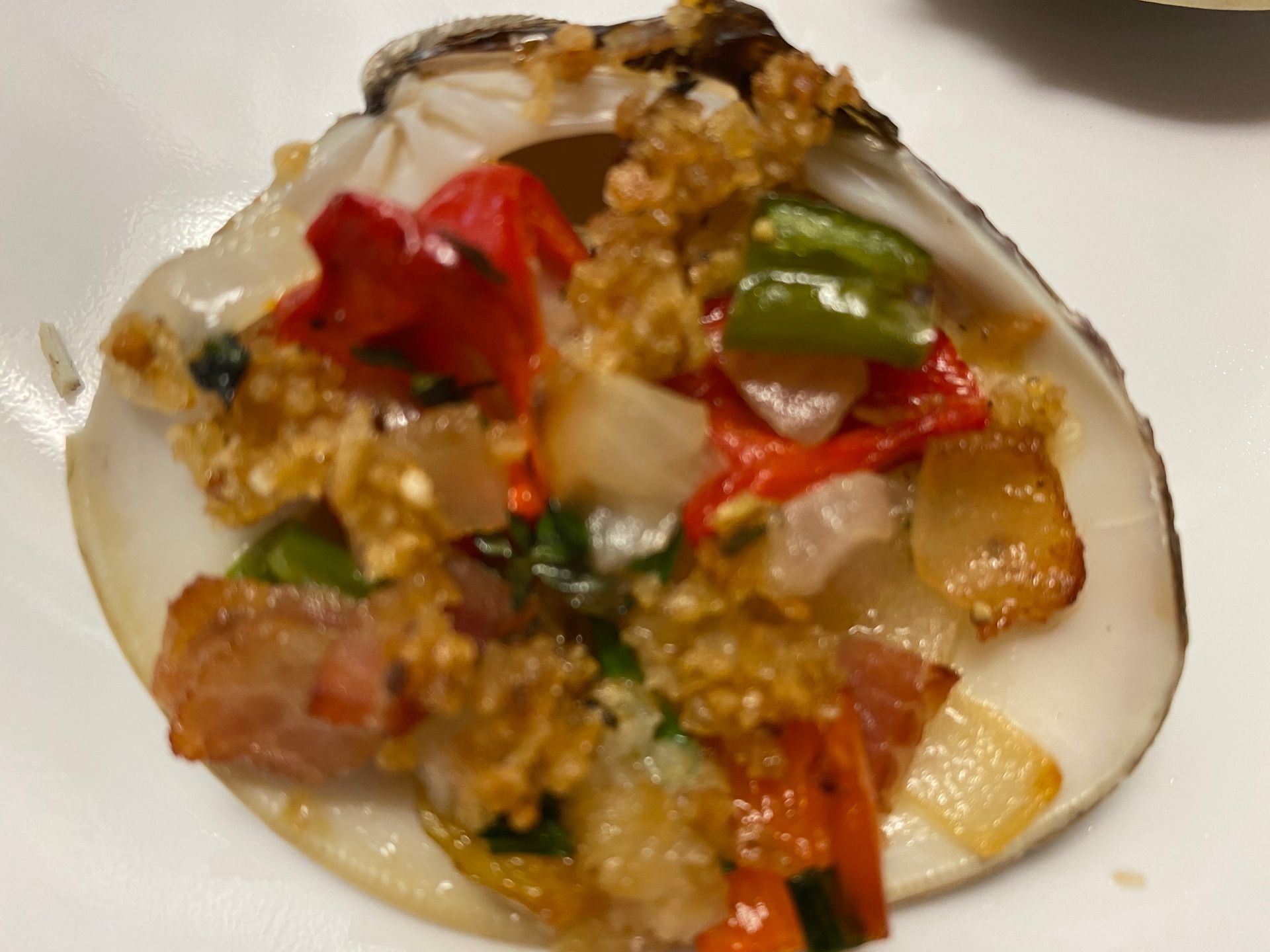 A close up of a plate of food with vegetables on it.