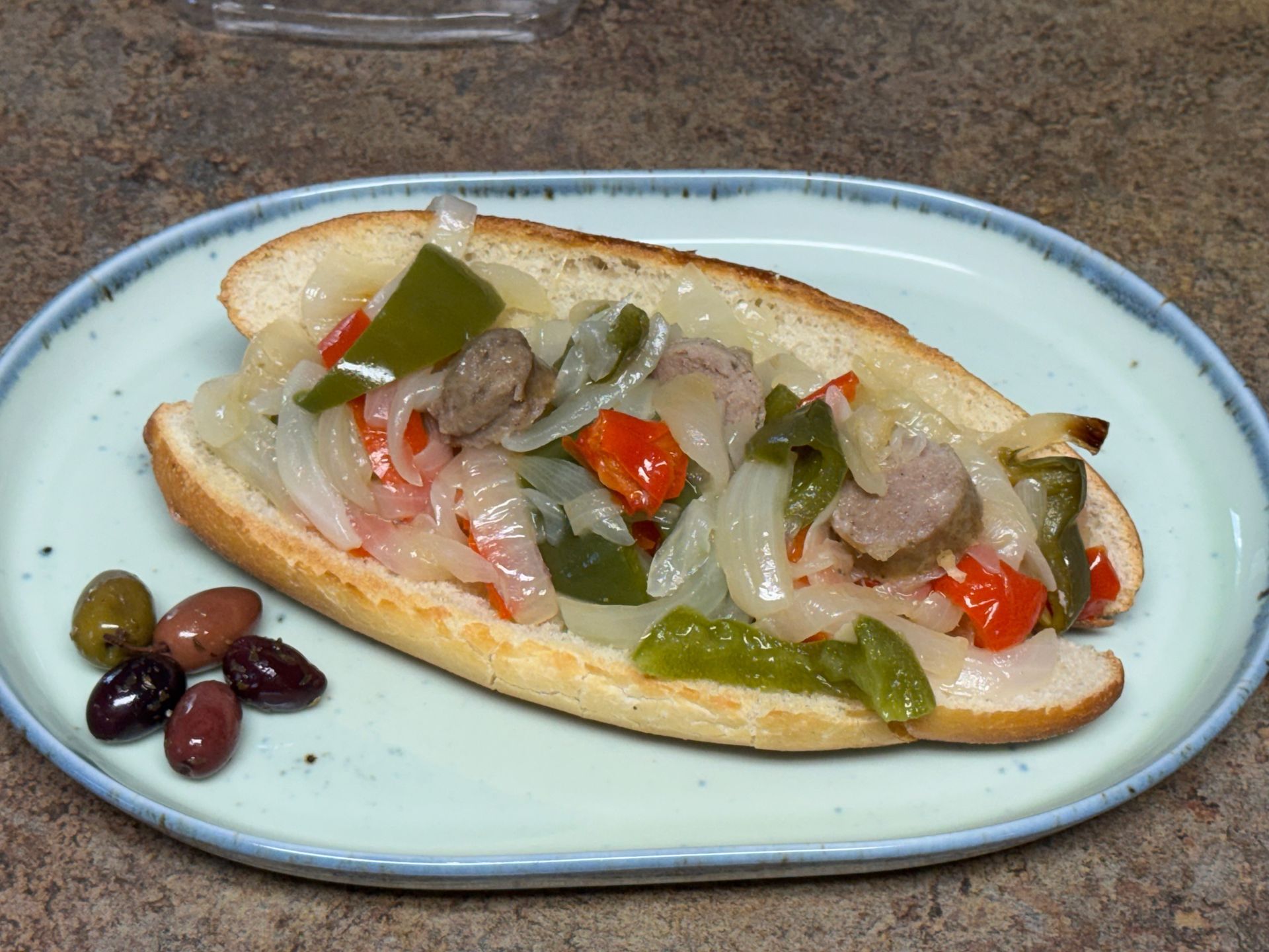 A close up of a piece of meat on a plate