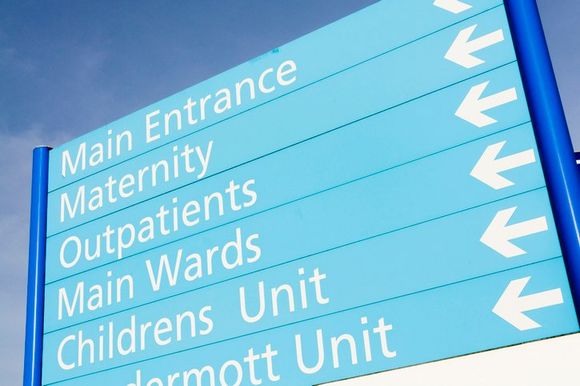 Hospital Services Sign — Grants Pass, OR — Western Sign Systems