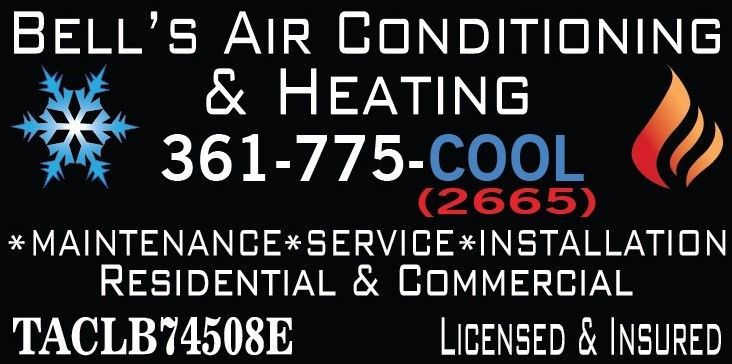 bell's air conditioning & heating logo