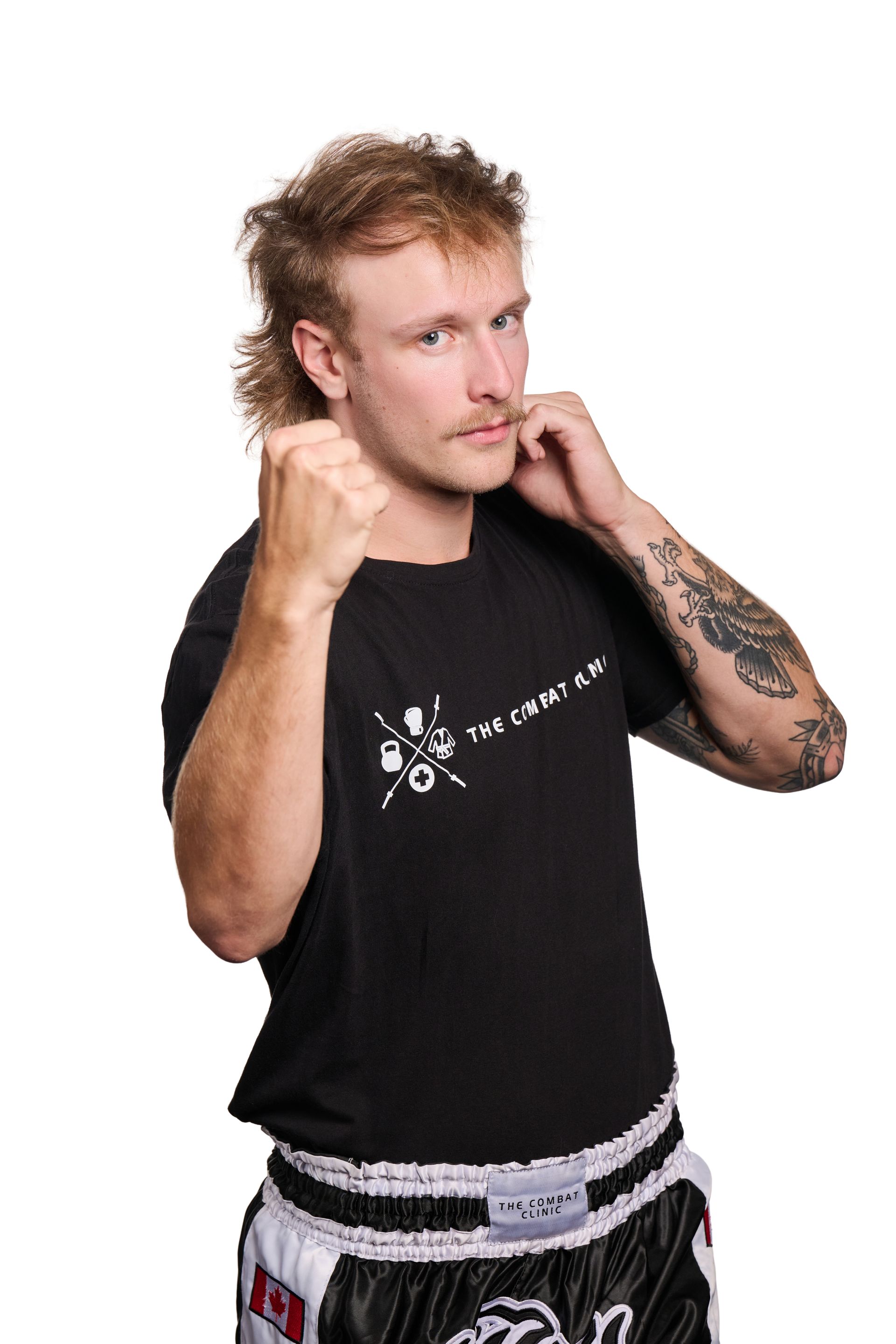 Woman with arms crossed in front of