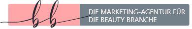 A logo for die marketing-agentur fur die beauty branche