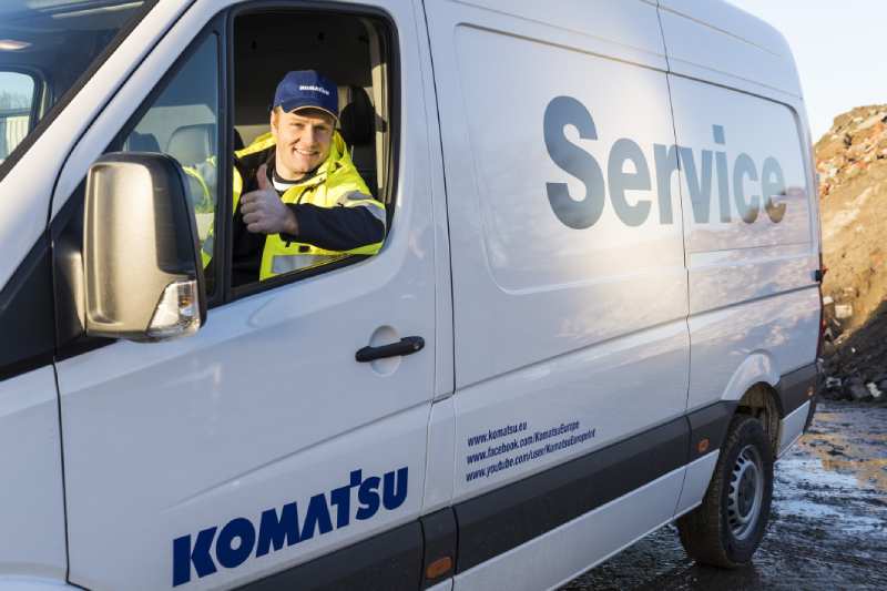 Furgone con addetto alla guida