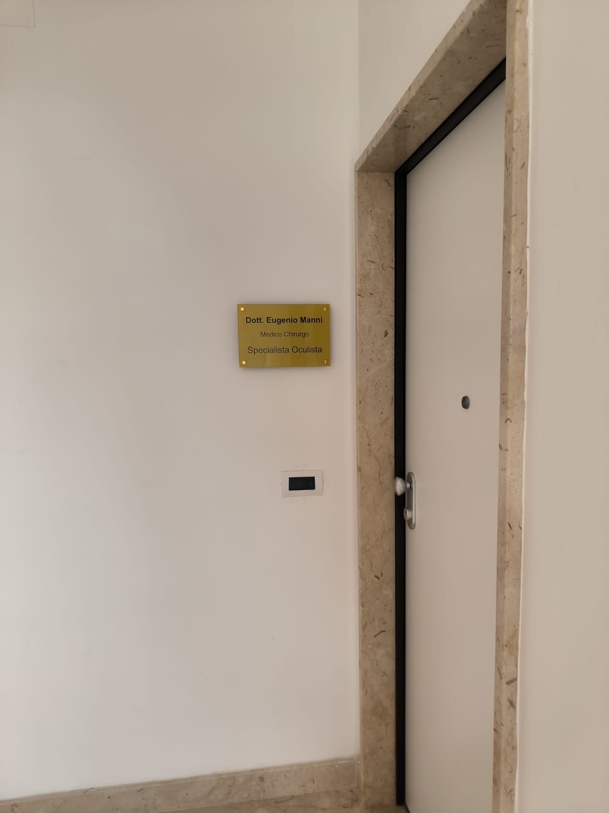 entrata oculista