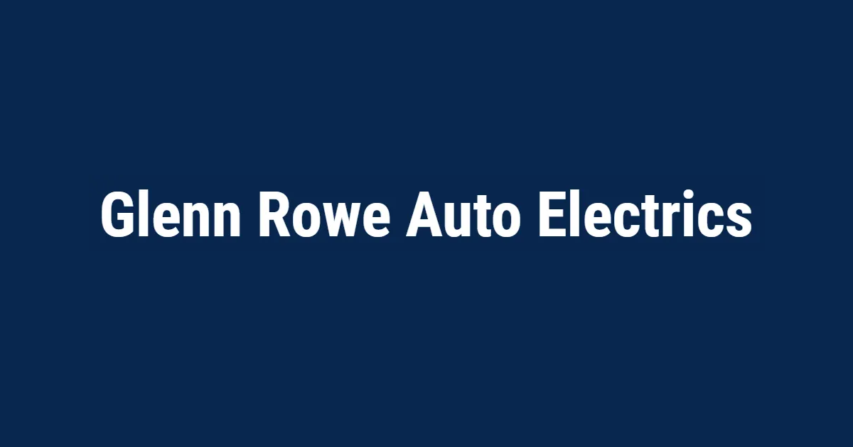 Glenn Rowe Auto Electrics Mobile Auto Electrician in Gold Coast