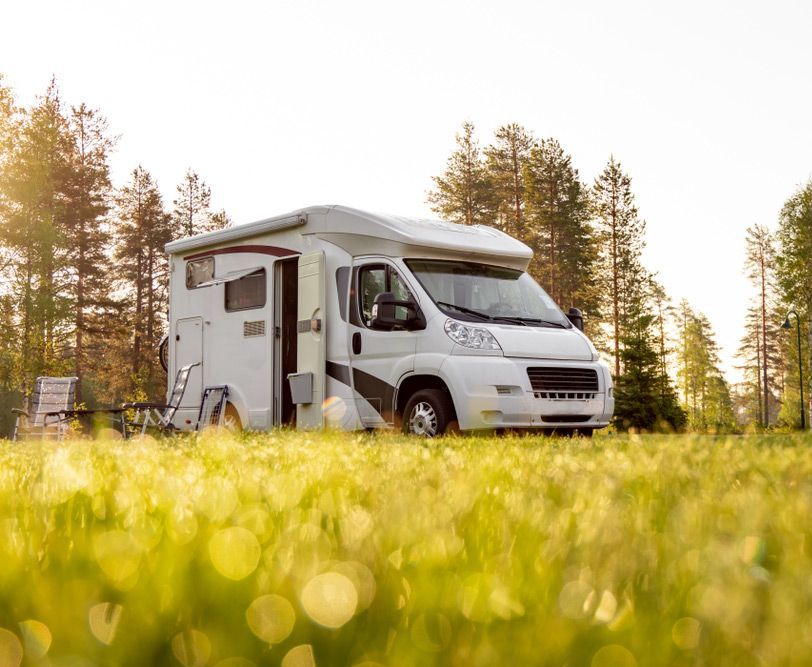 White Caravan — Trailer & Caravan Electrician In Tweed Heads, QLD