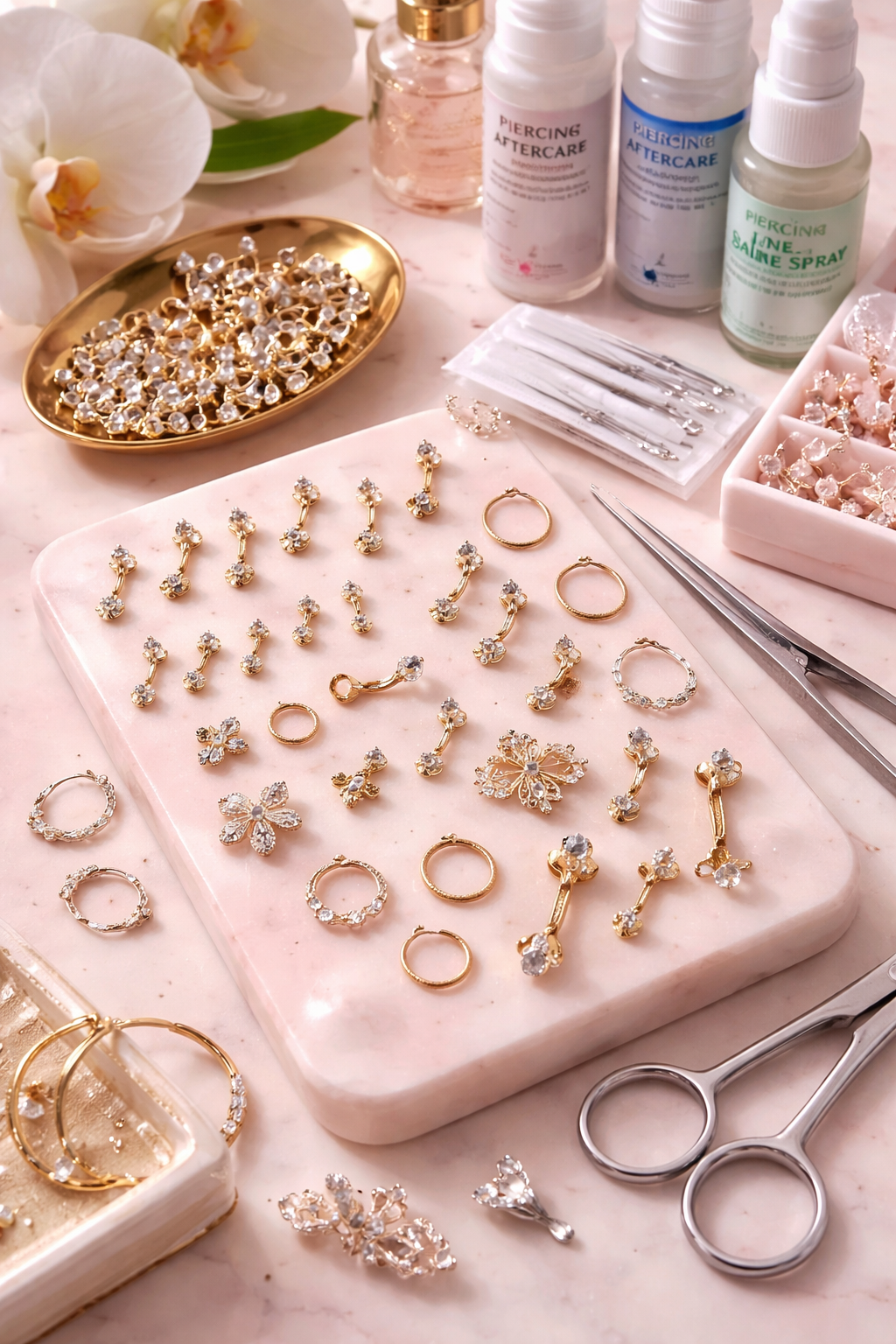 A person has three birds tattooed on their arm