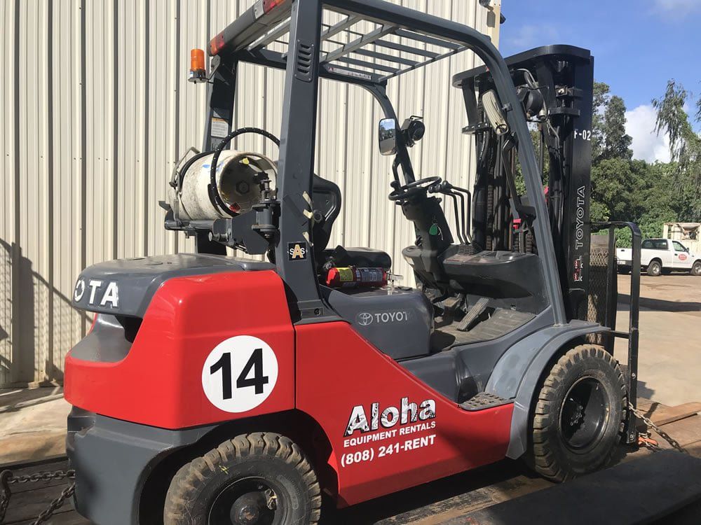 Forklift — Lihue, HI — Aloha Equipment Rentals