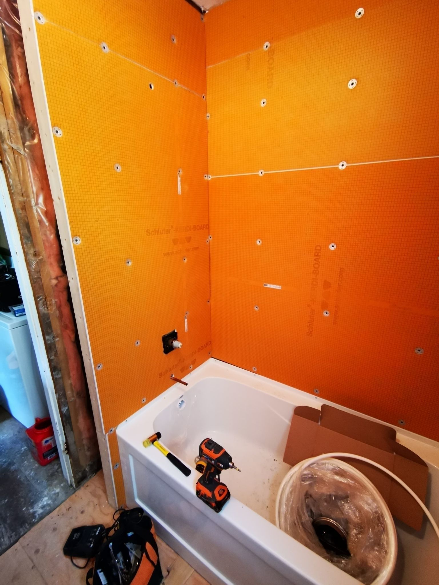 Newly renovated bathroom