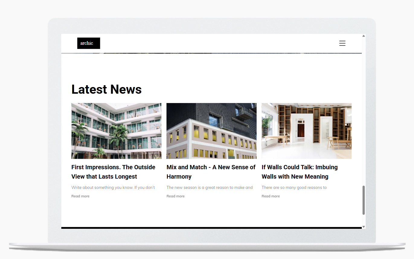 A laptop computer is open to a page that says `` latest news ''.