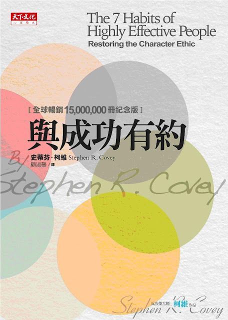 A book titled the 7 habits of highly effective people