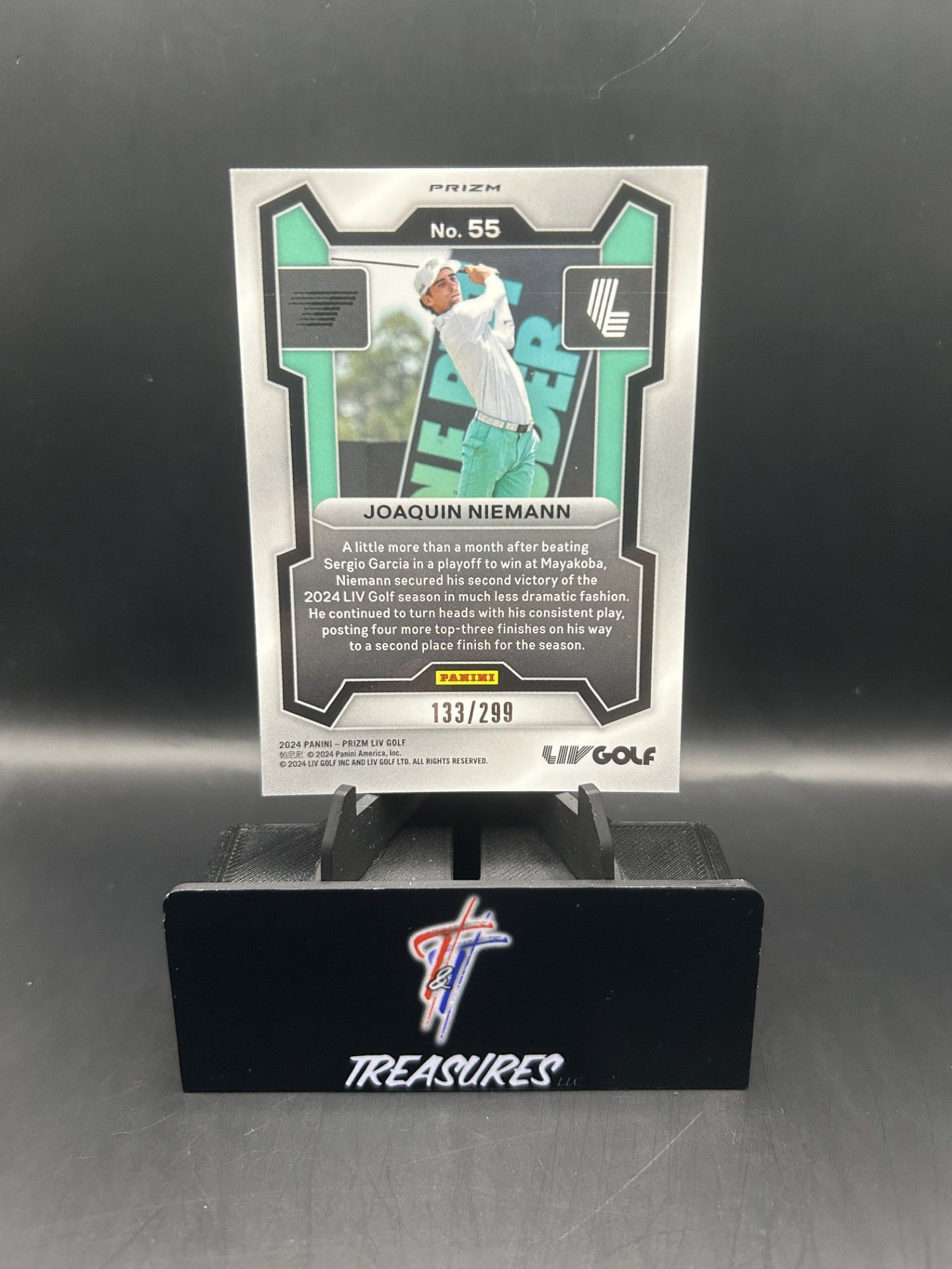 Joaquin Nieman 133/299 Silver Pulsar