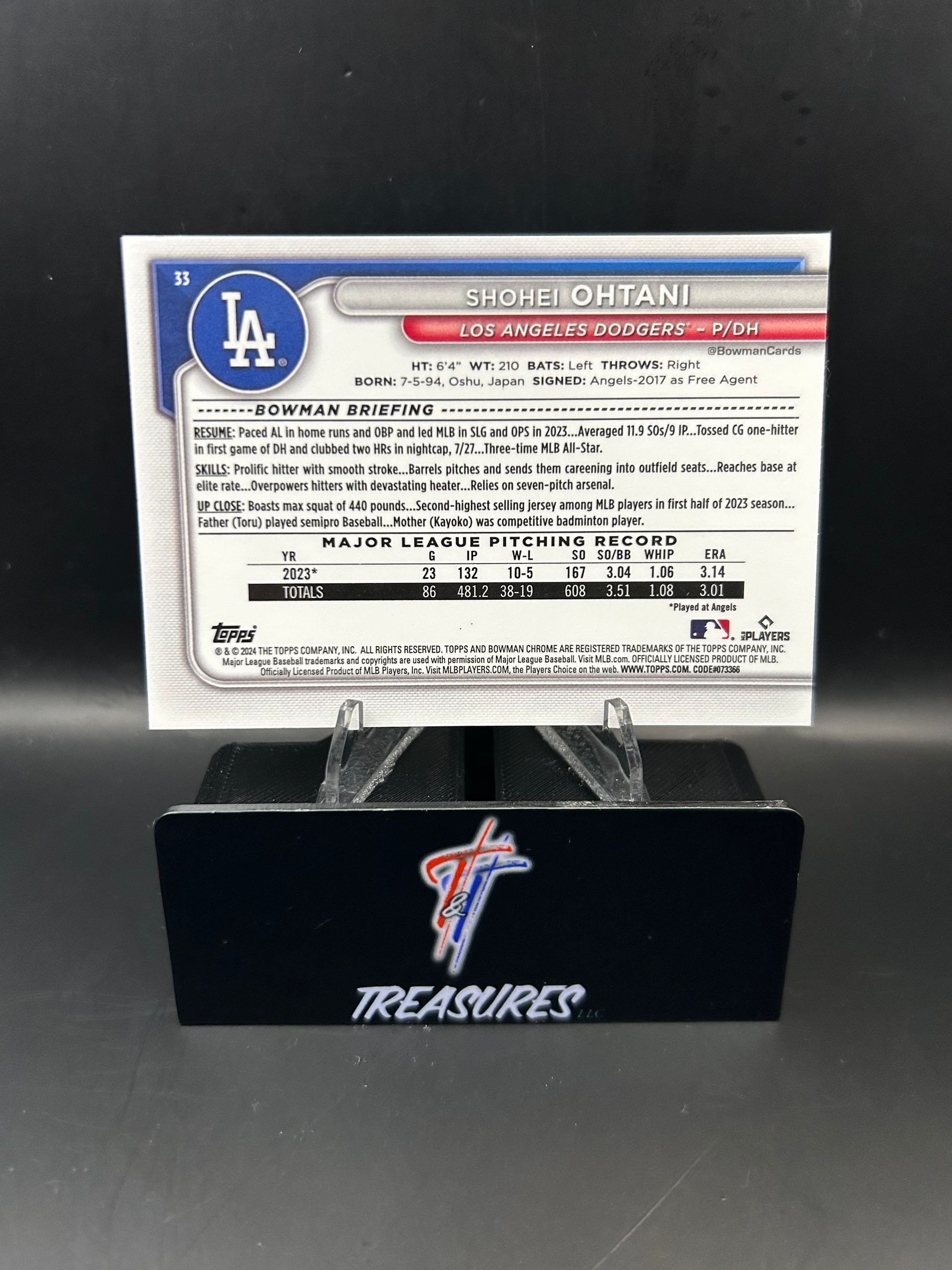 Shohei Ohtani Mojo Refractor