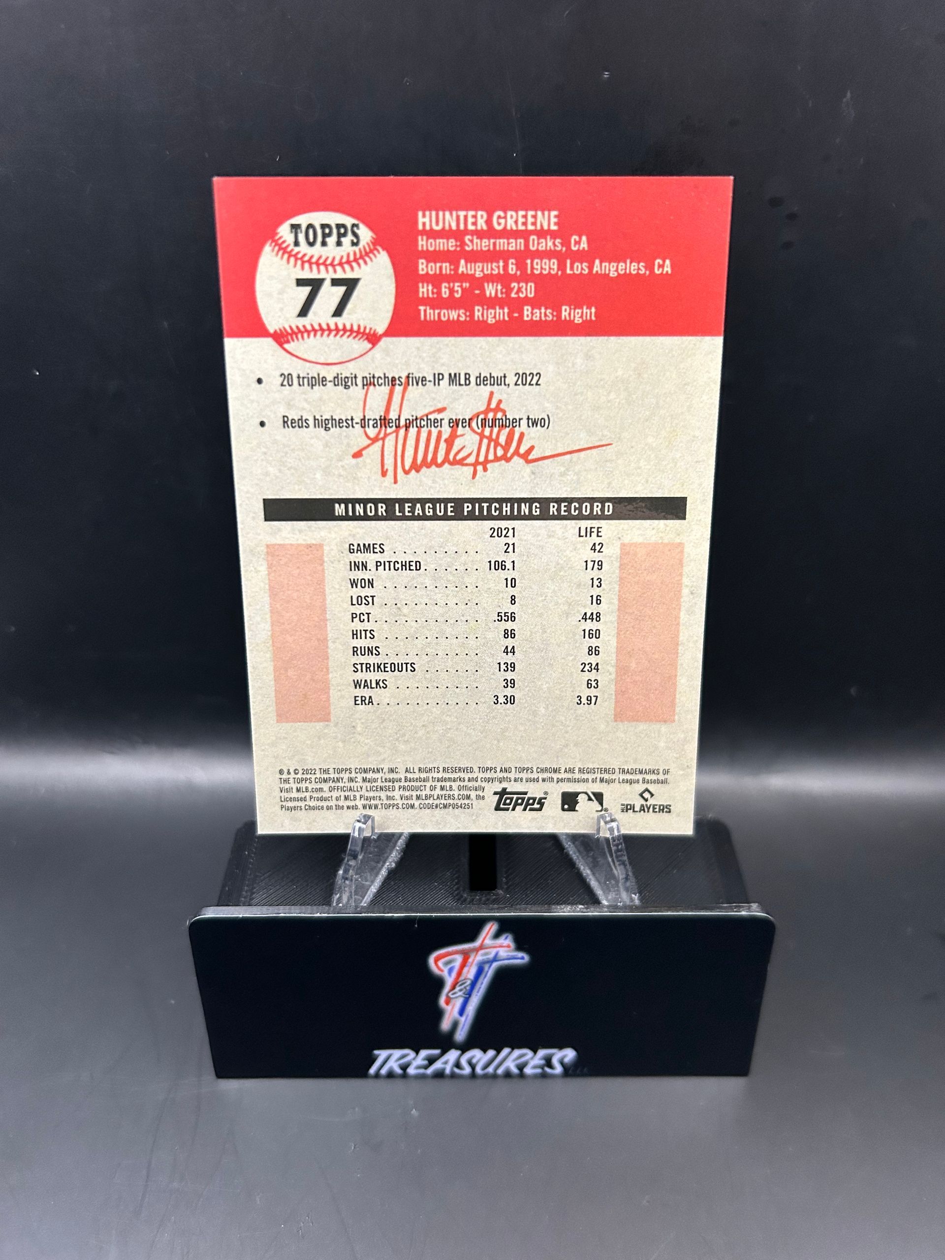 Hunter Greene RC Image Variation