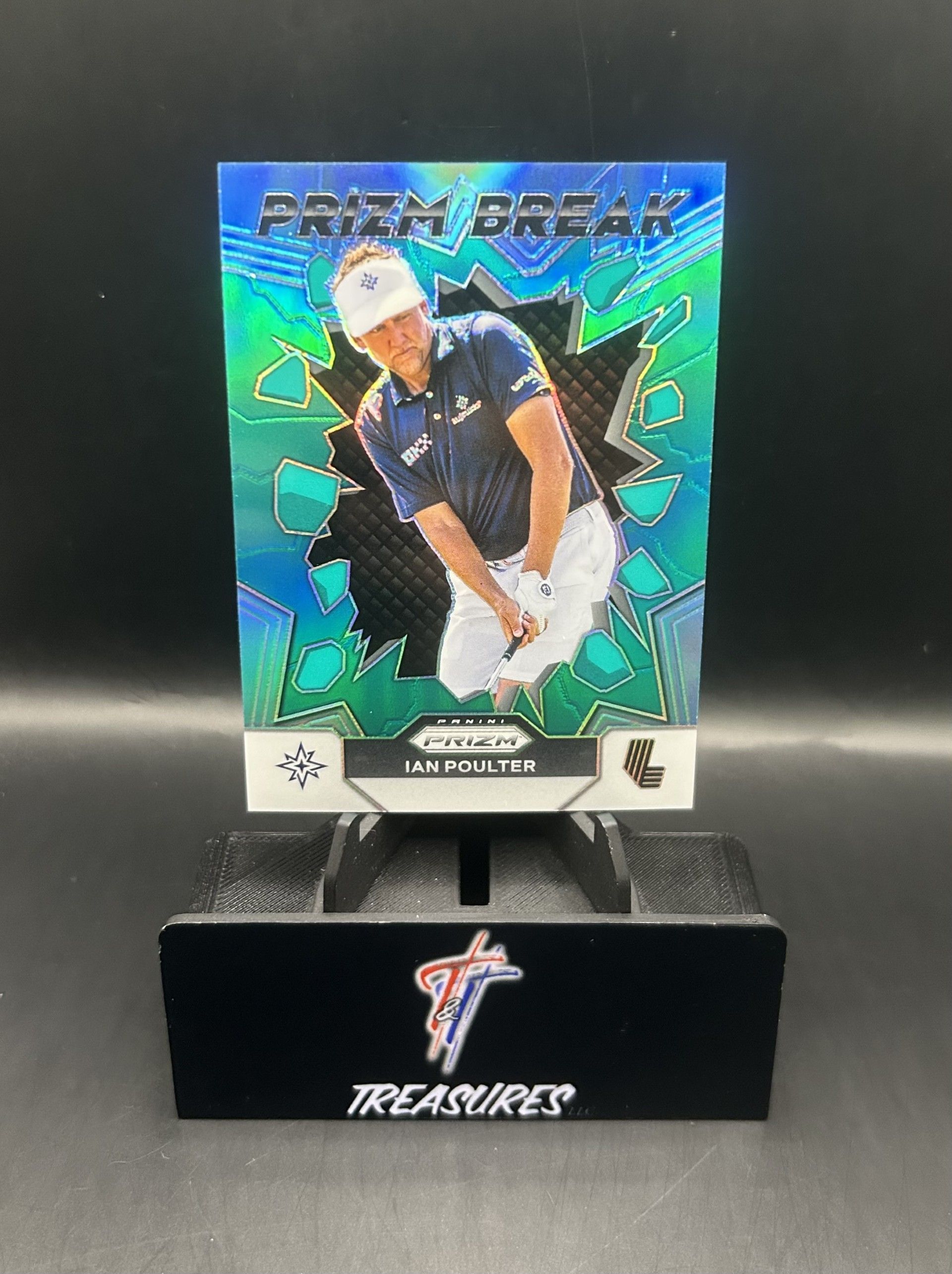 Ian Poulter 119/199 GreenPrizm Break