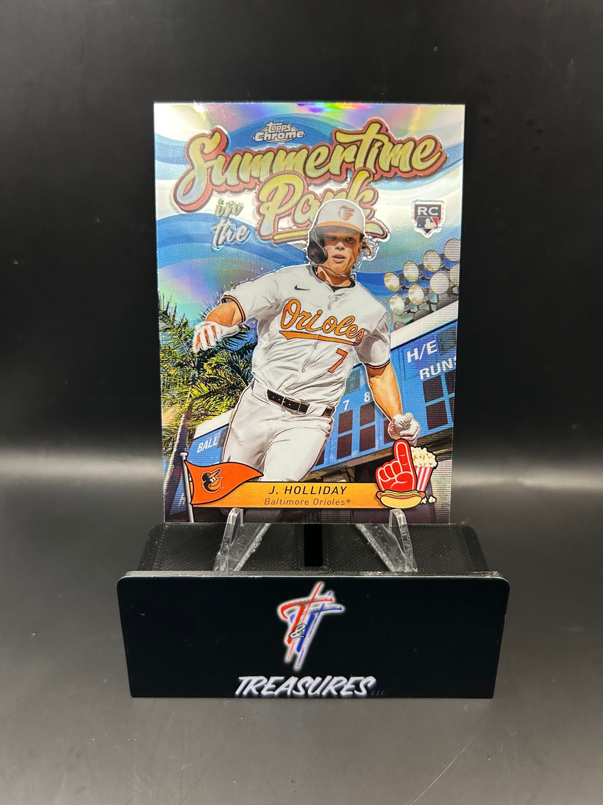 Jackson Holliday RC Summertime In The Park Chrome Refractor