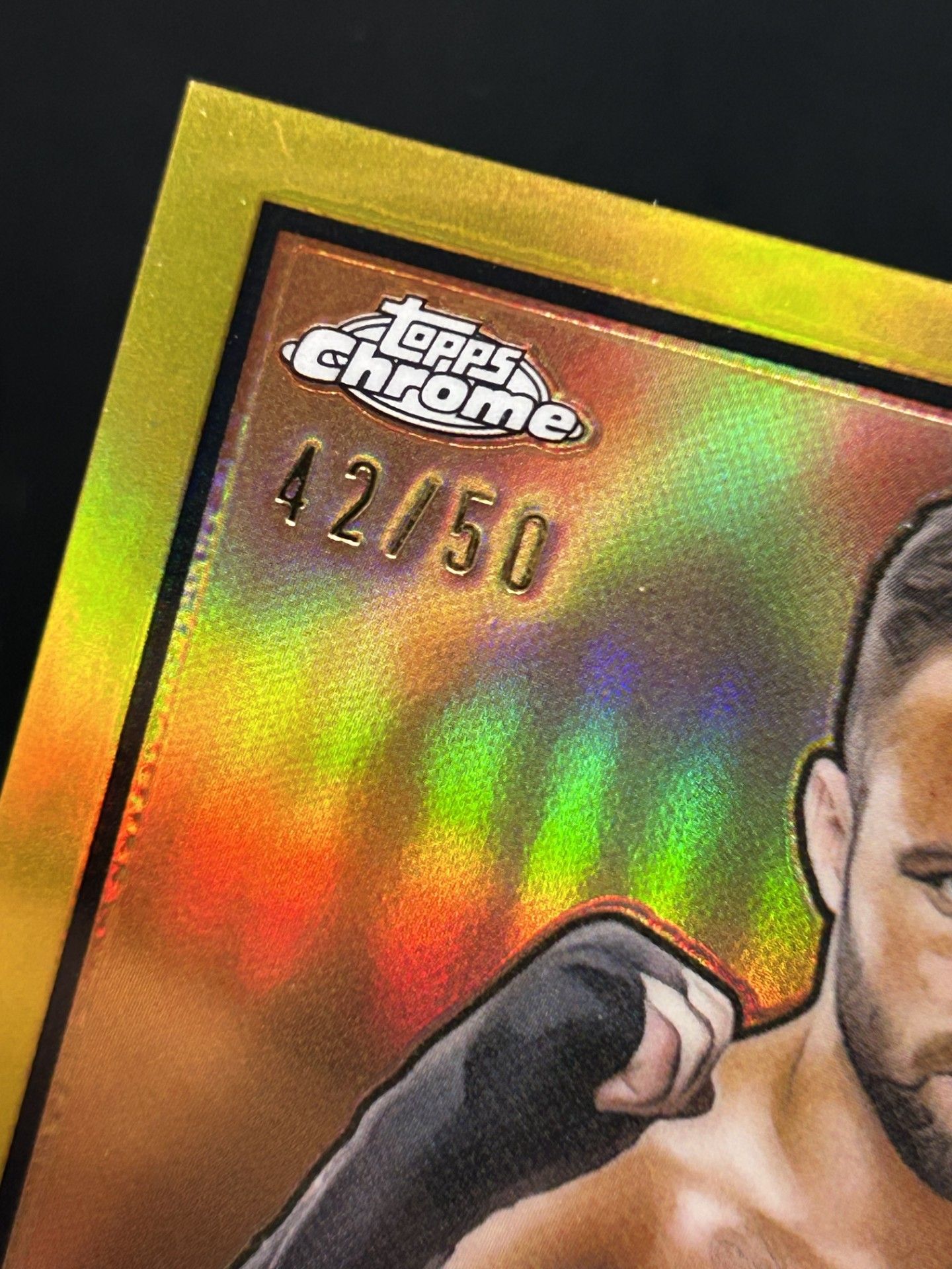 Josh Taylor Gold Refractor 42/50 - 1951 Ringside