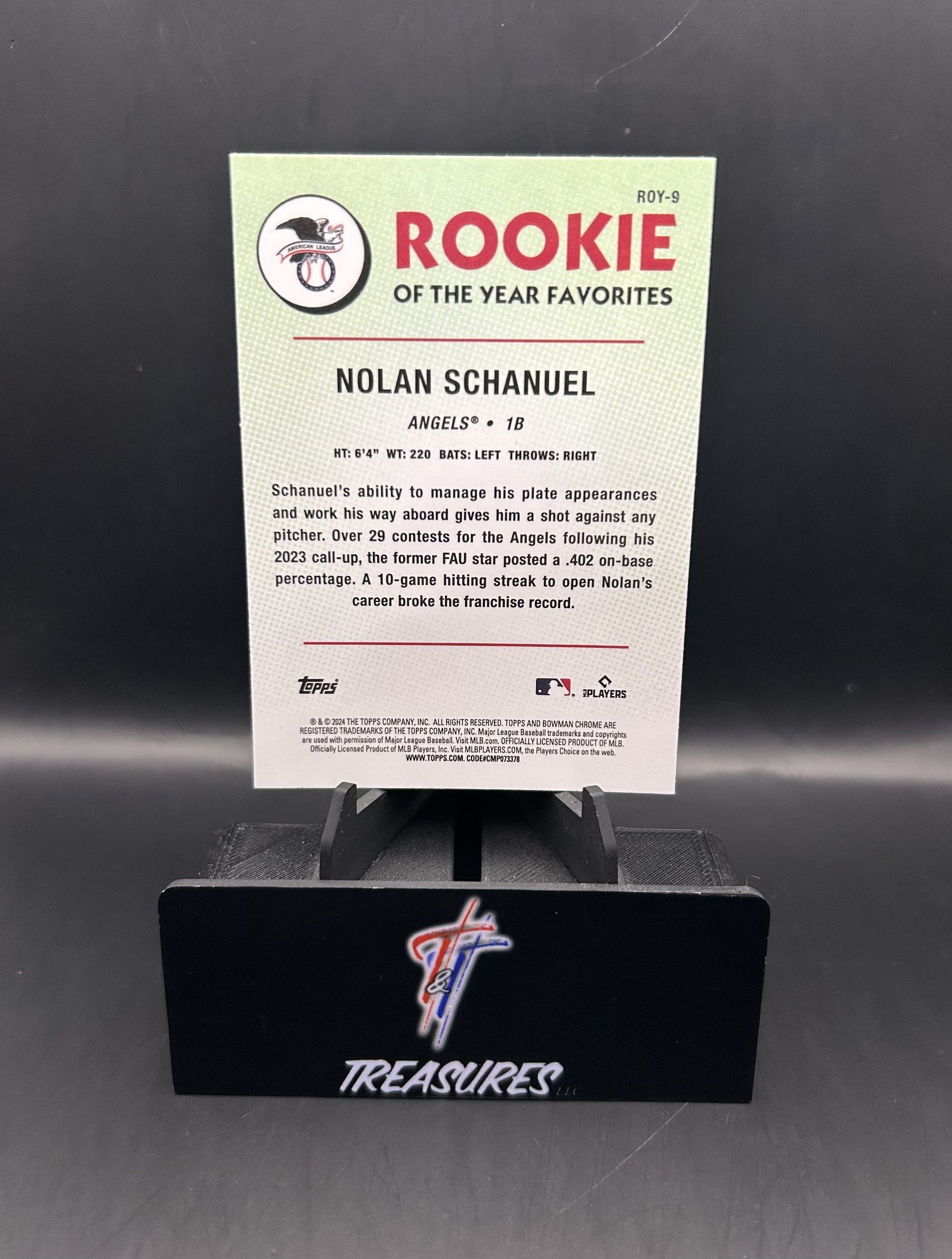 Nolan Schanuel RC ROTYF Mojo
