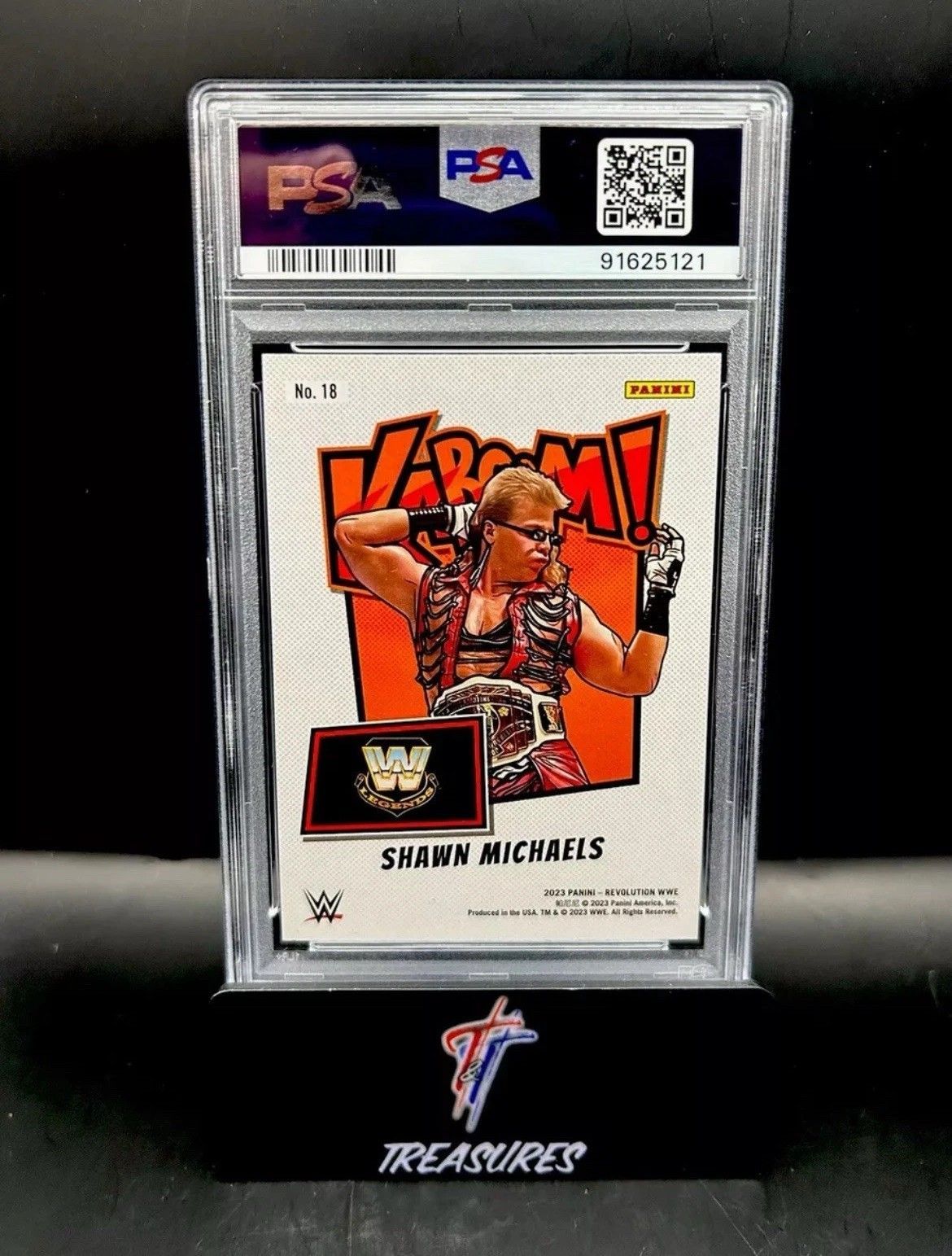 Shawn Michaels Kaboom! PSA 10