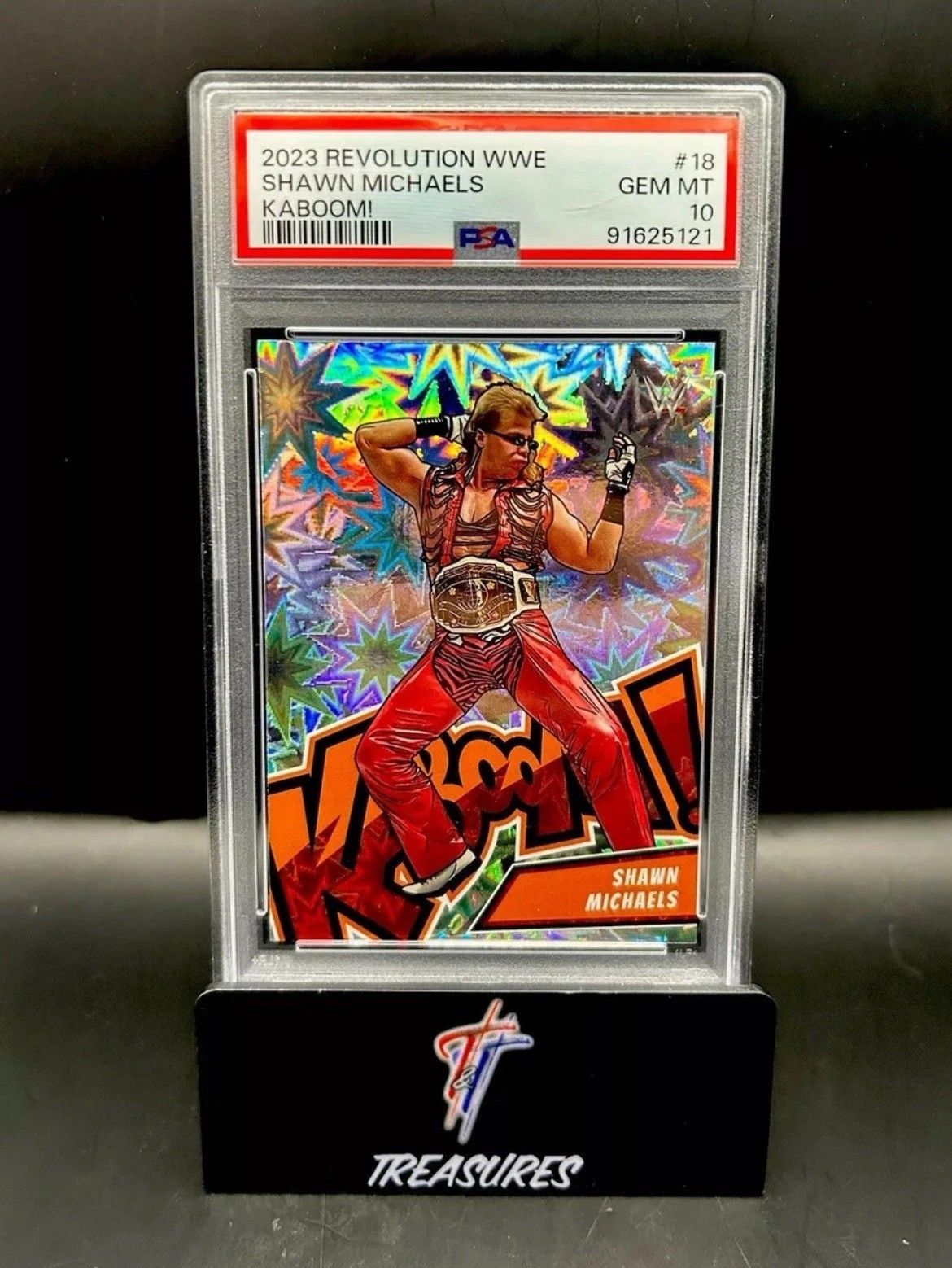 Shawn Michaels Kaboom! PSA 10