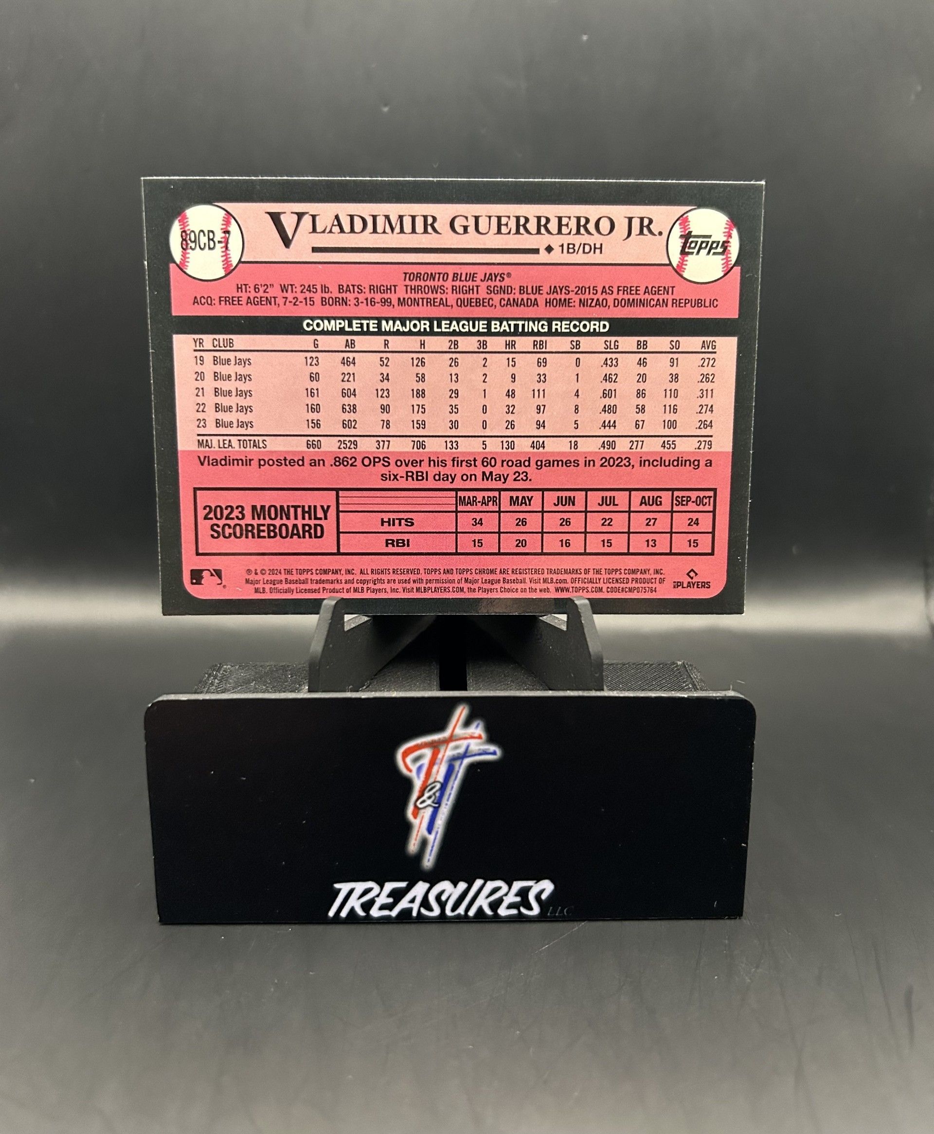 Vladimir Guerrero Jr. Refractor  35th Anniversary