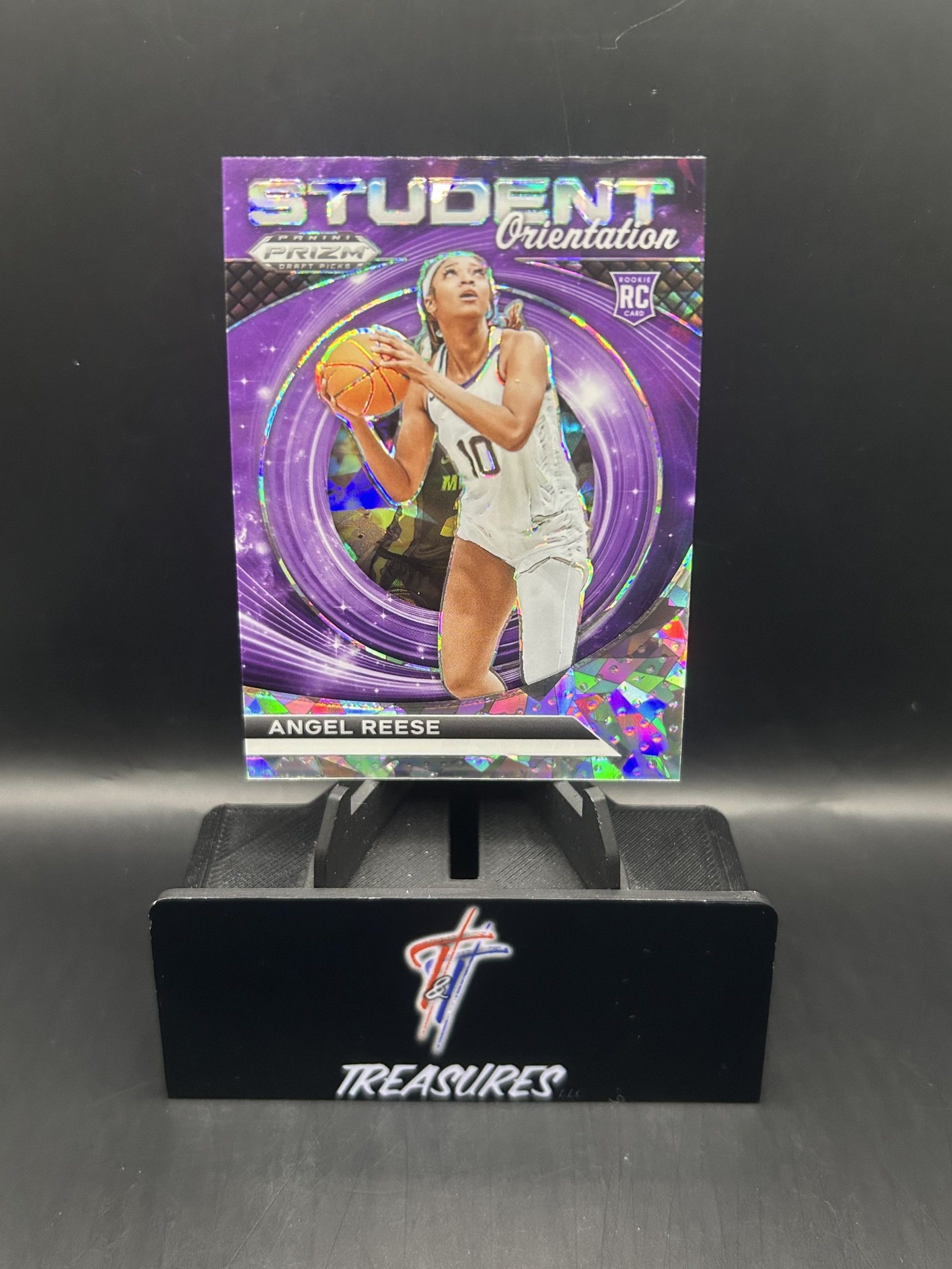 Angel Reese RC Cracked Ice Student Orientation