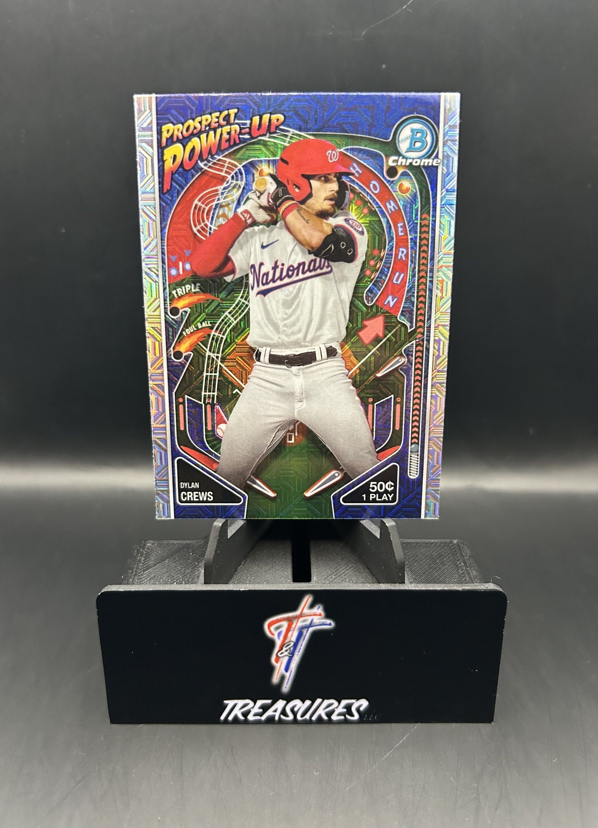 Dylan Crews Prospect Power-Up Mojo Refractor