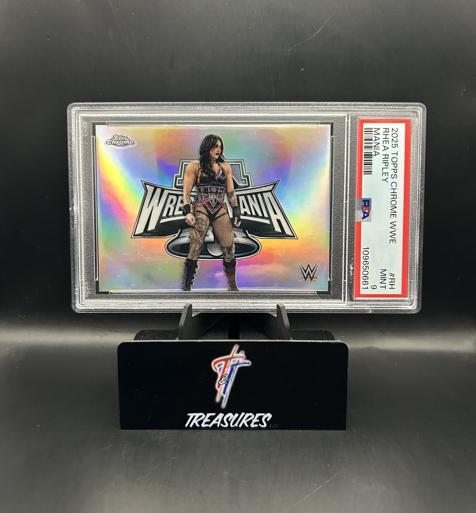 Rhea Ripley Wrestlemania SSP PSA 9