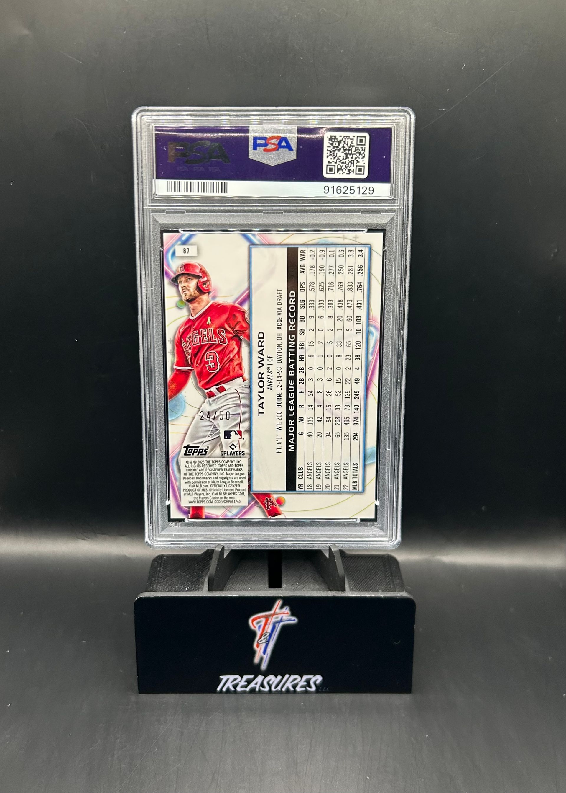 Taylor Ward Gold Interstellar 24/50 PSA 10