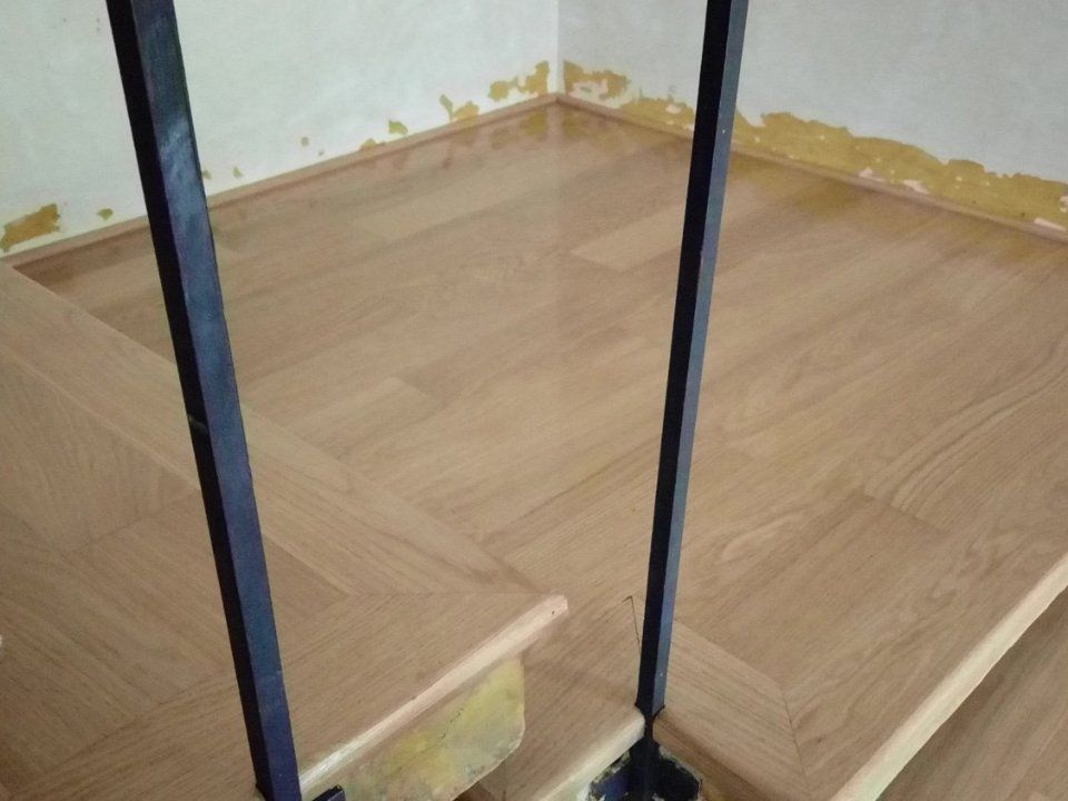 parquet in legno chiaro