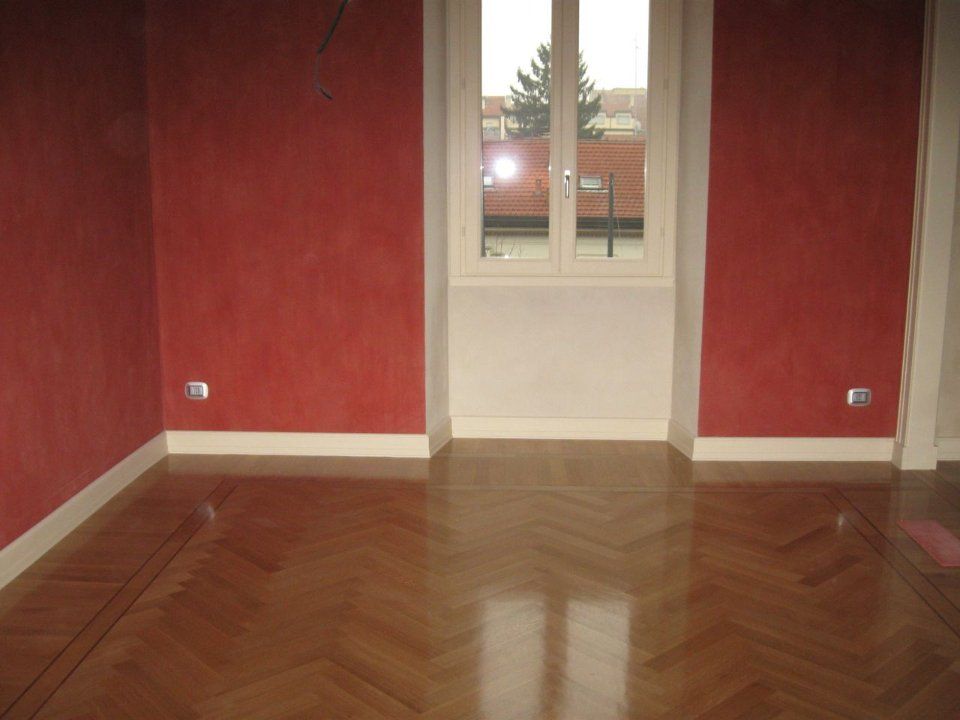 parquet in legno lucido