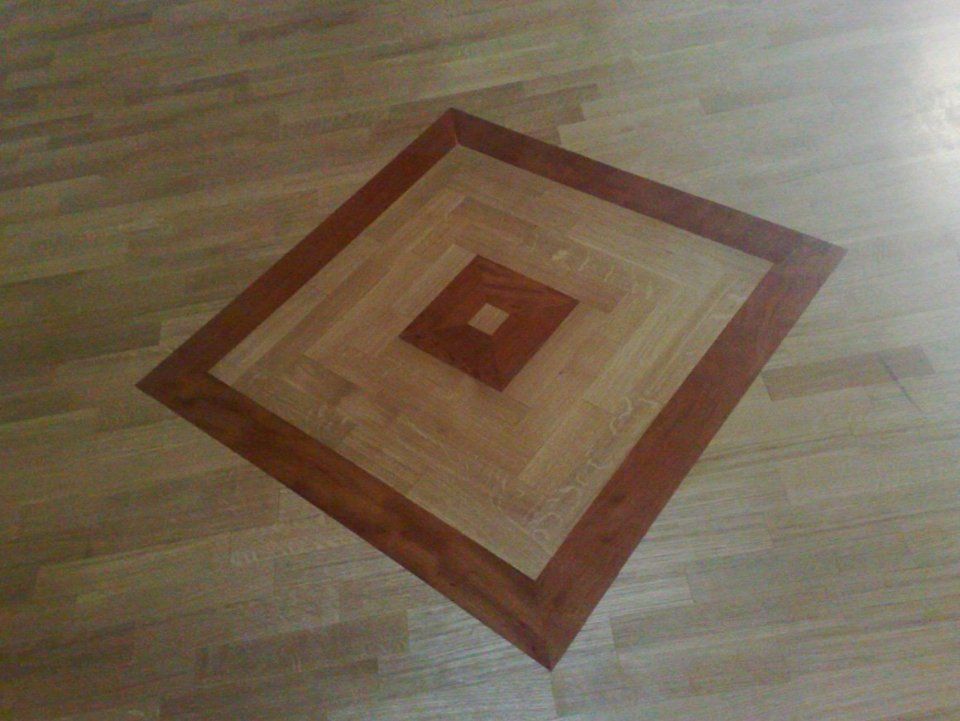 pavimento decorazione con quadri