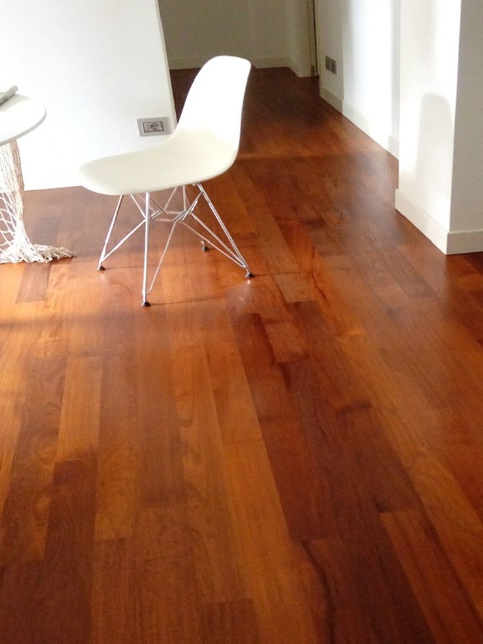 recupero parquet vero legno