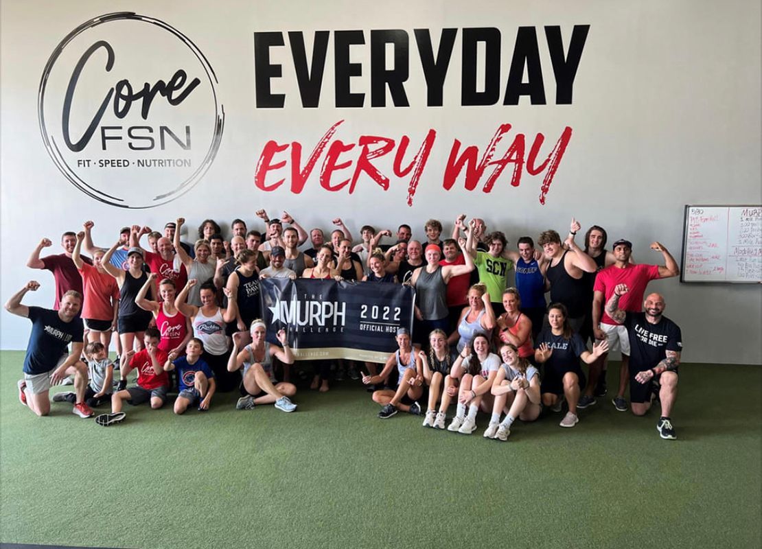 Interior Wall vinyl  Core Fit Speed Nutrition Gyn Signage