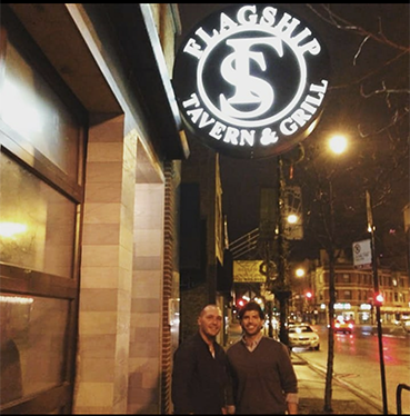 Blade Sign Illuminated Restaurant Exterior Signage