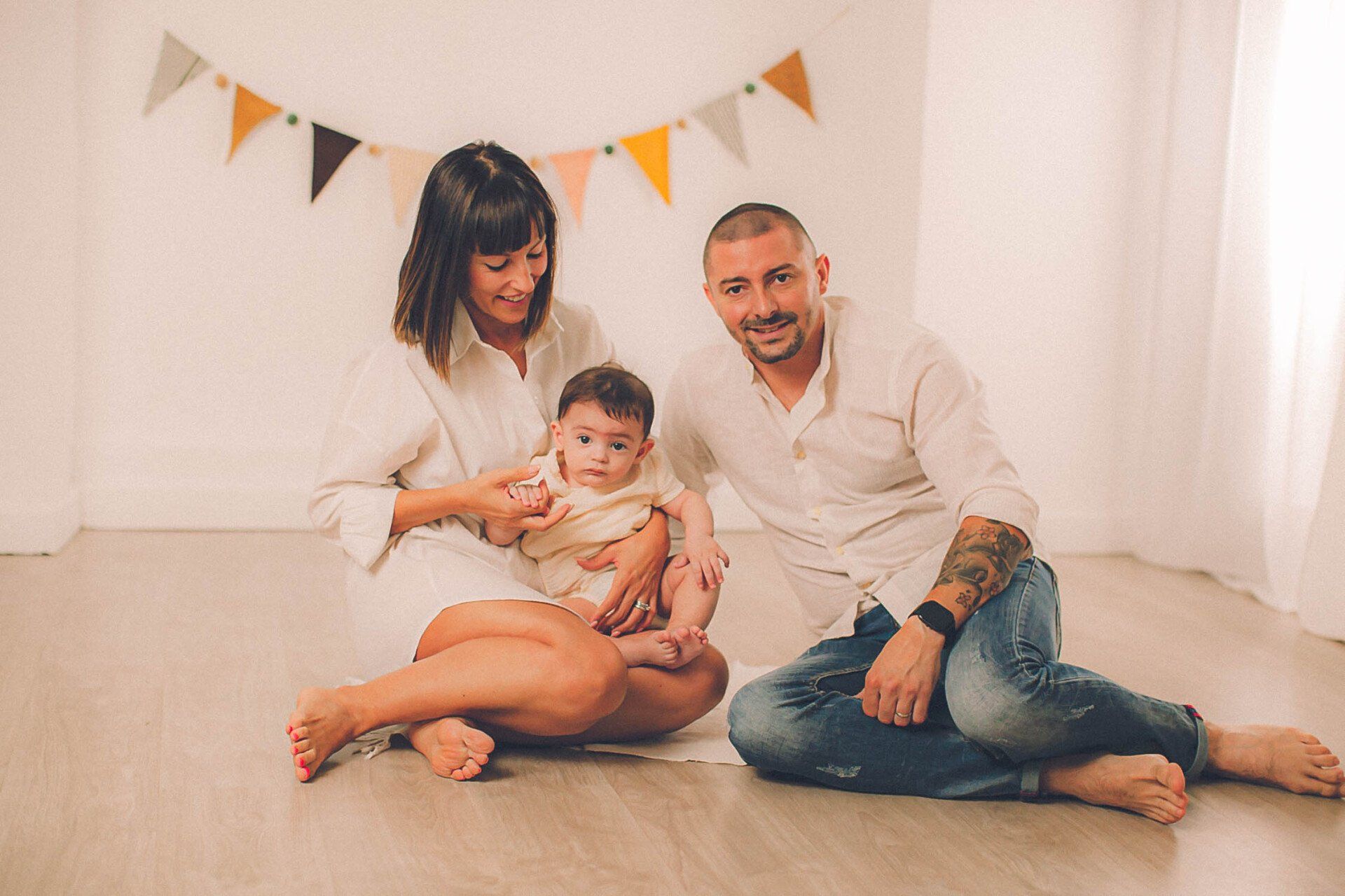 servizio fotografico bimbo e genitori