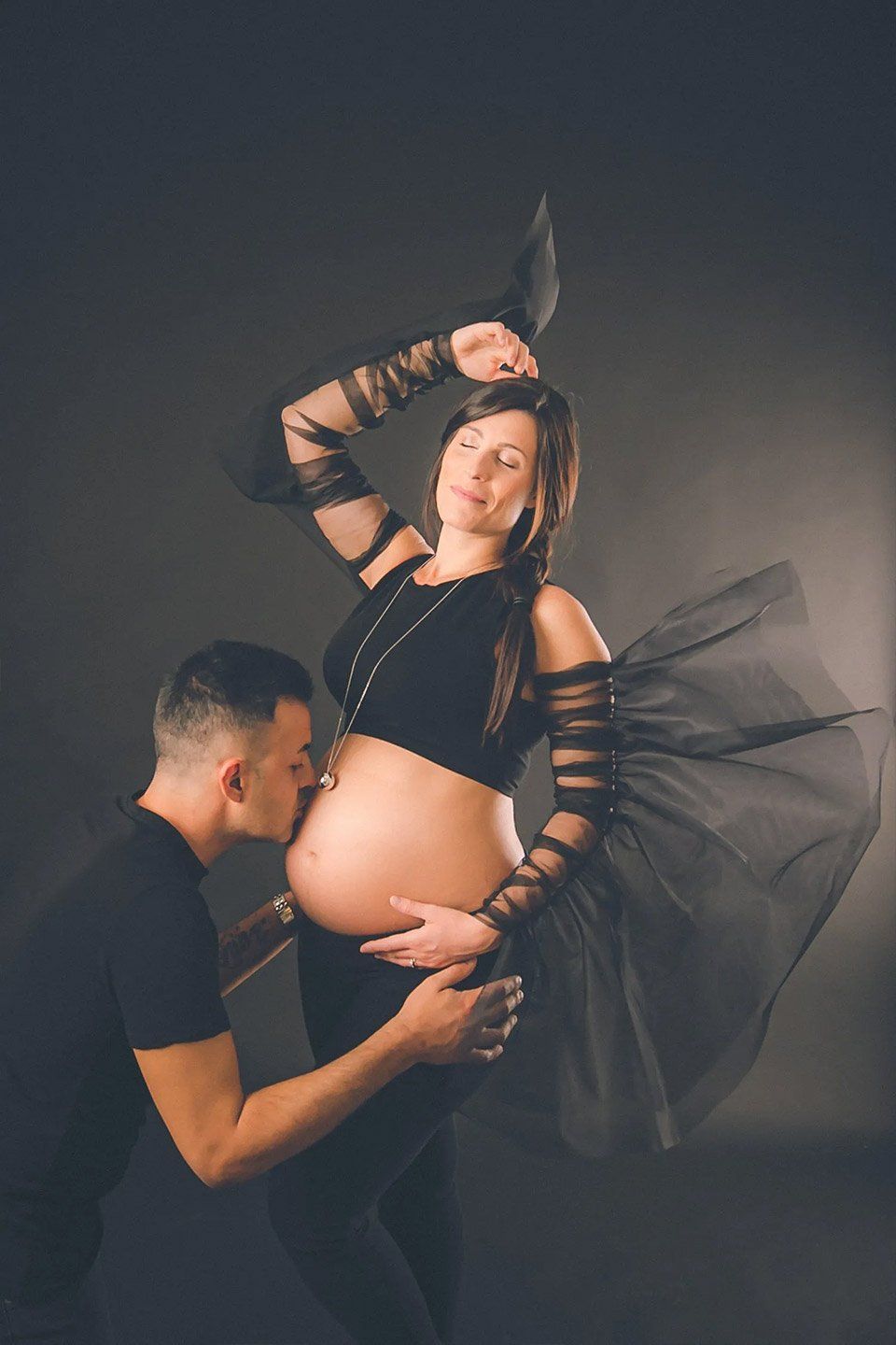 servizio fotografico coppia di futuri genitori