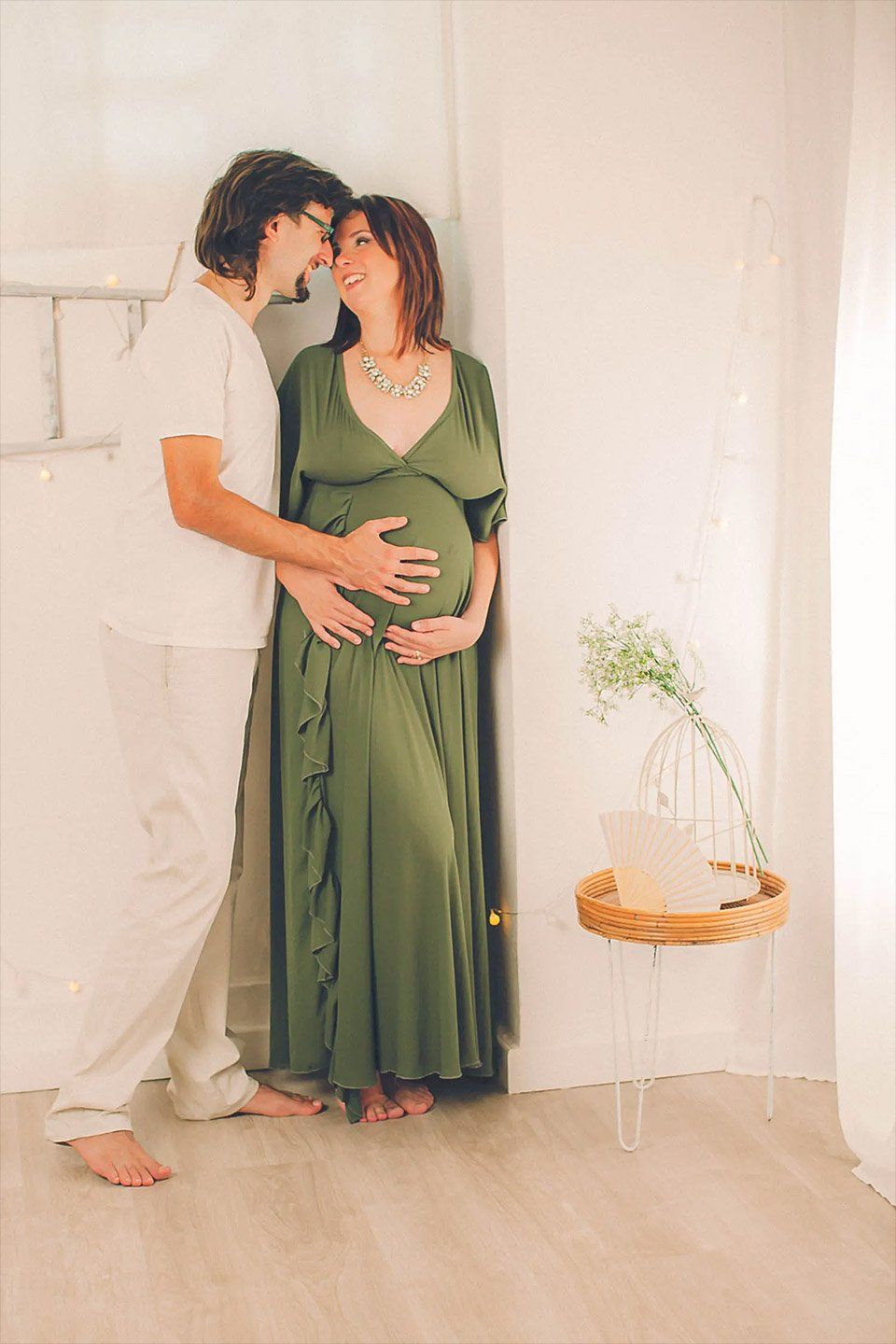 foto professionali di coppia in dolce attesa