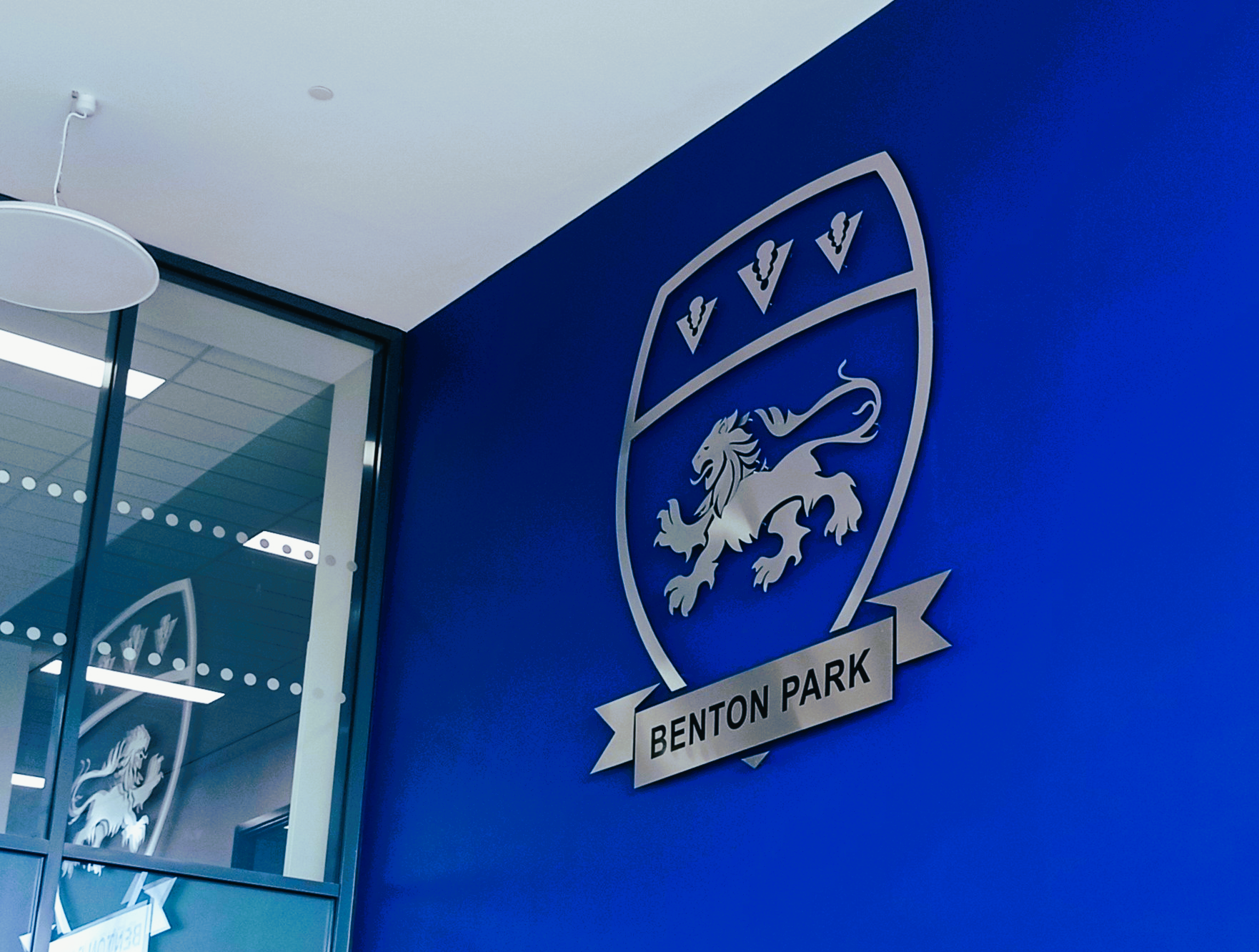 HLB Signs - sign design services - school logo installation