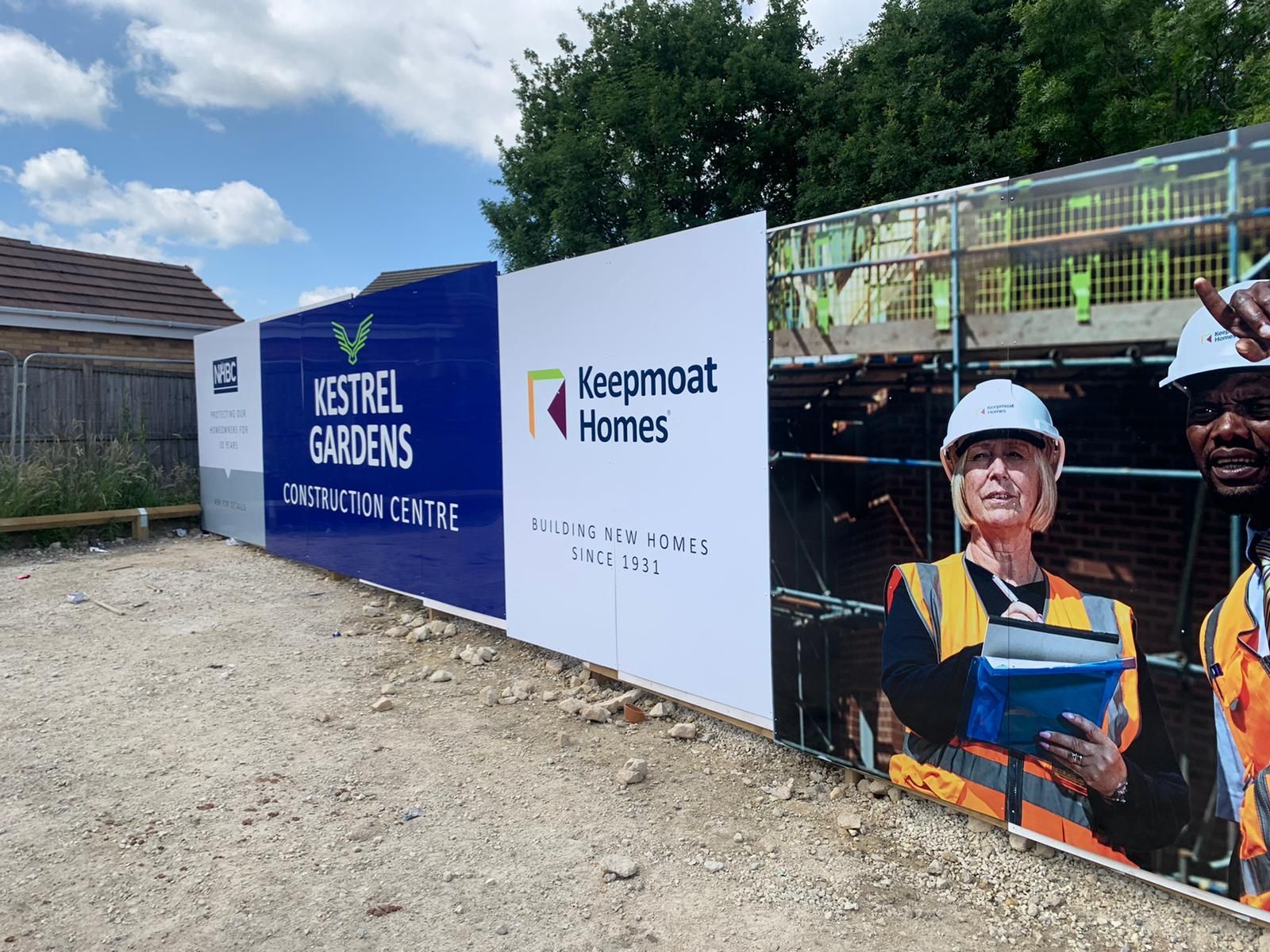 HLB Signs - sign design services - builder hoarding